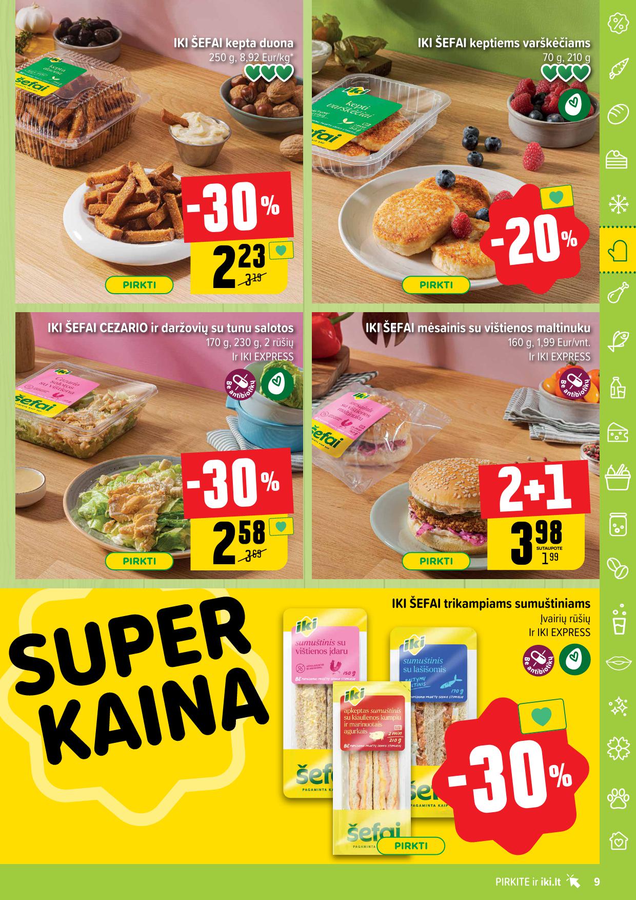 Naujausias IKI kaininis katalogas 2025.05.05 - 2025.05.11