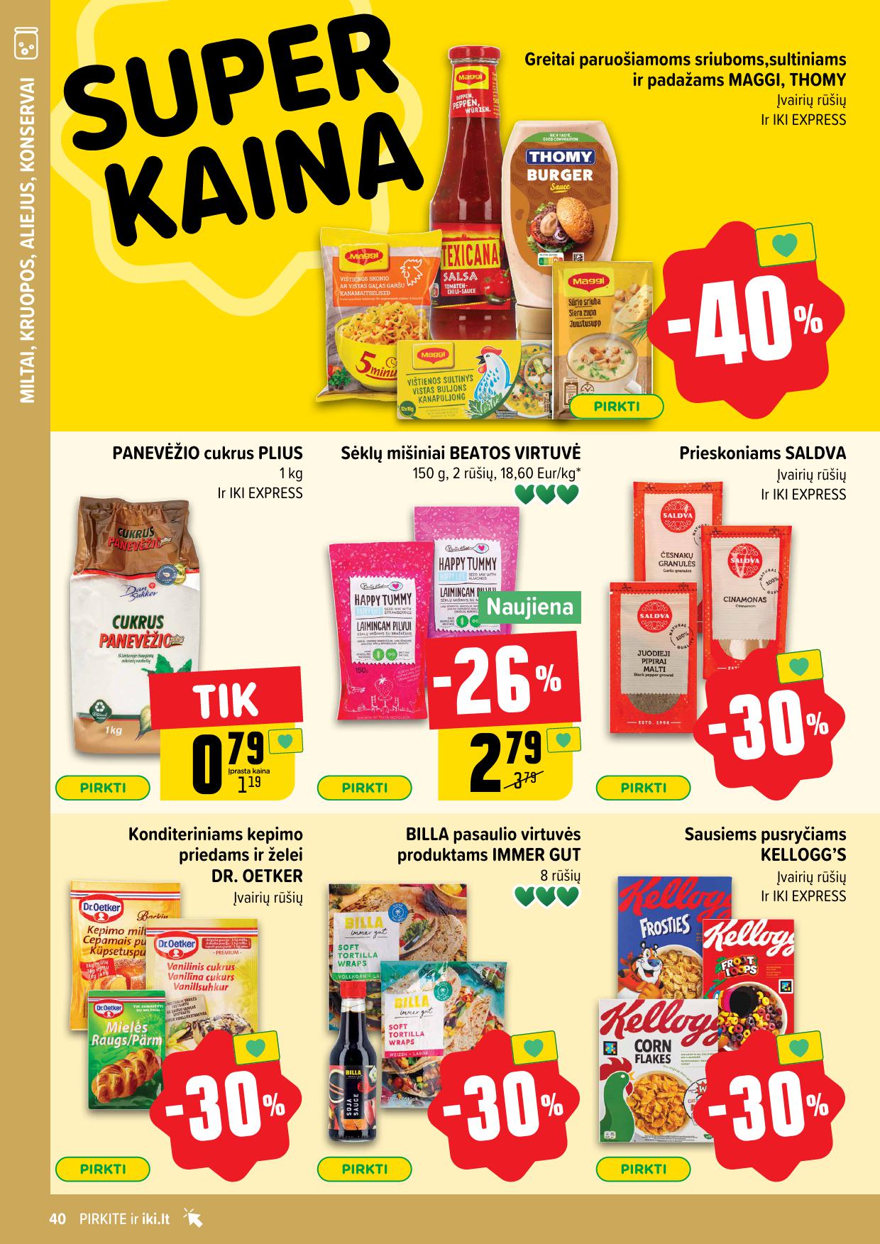 Naujausias IKI kaininis katalogas 2025.06.02 - 2025.06.08