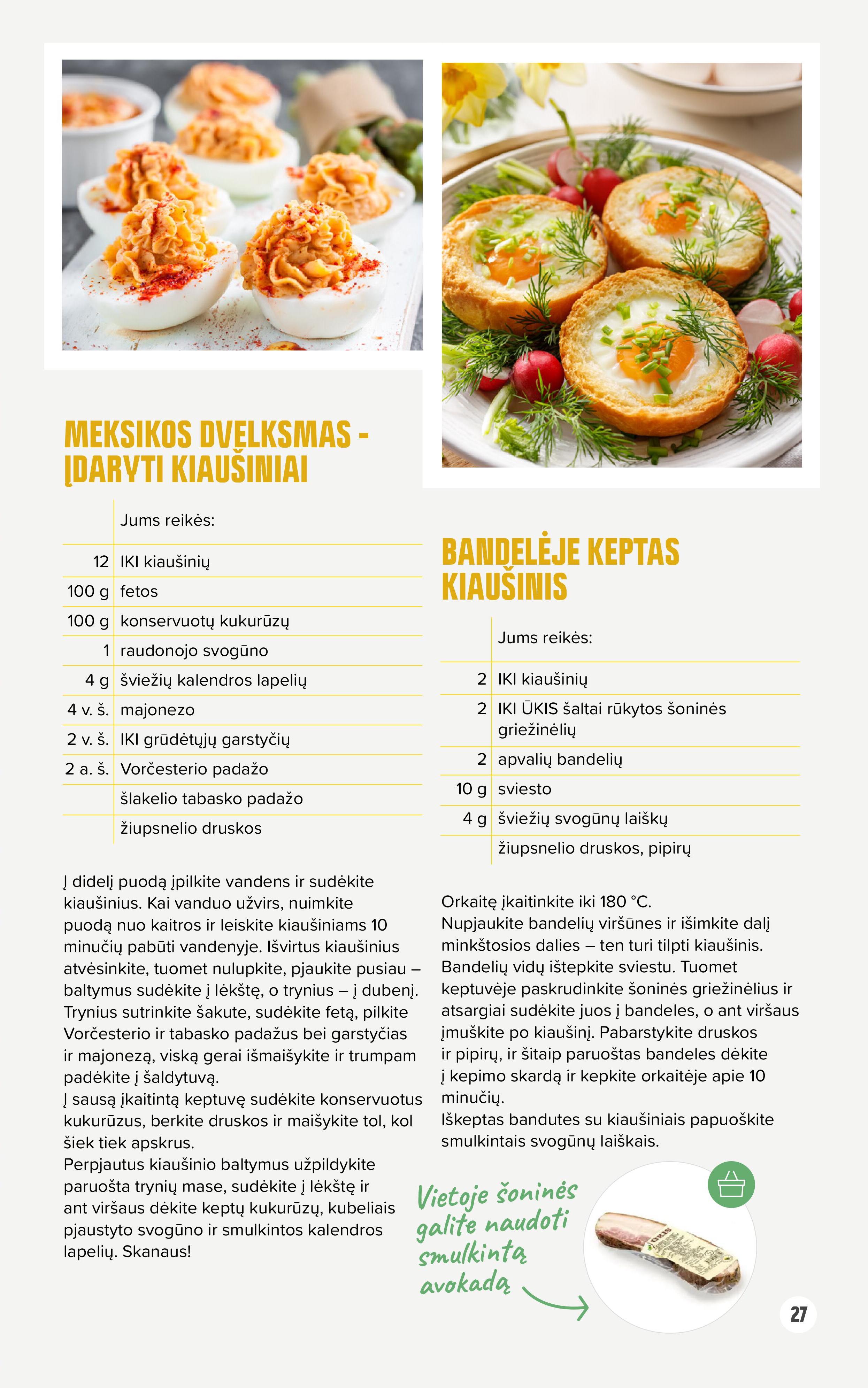 IKI kainų katalogas "Velykos arčiau tavęs"