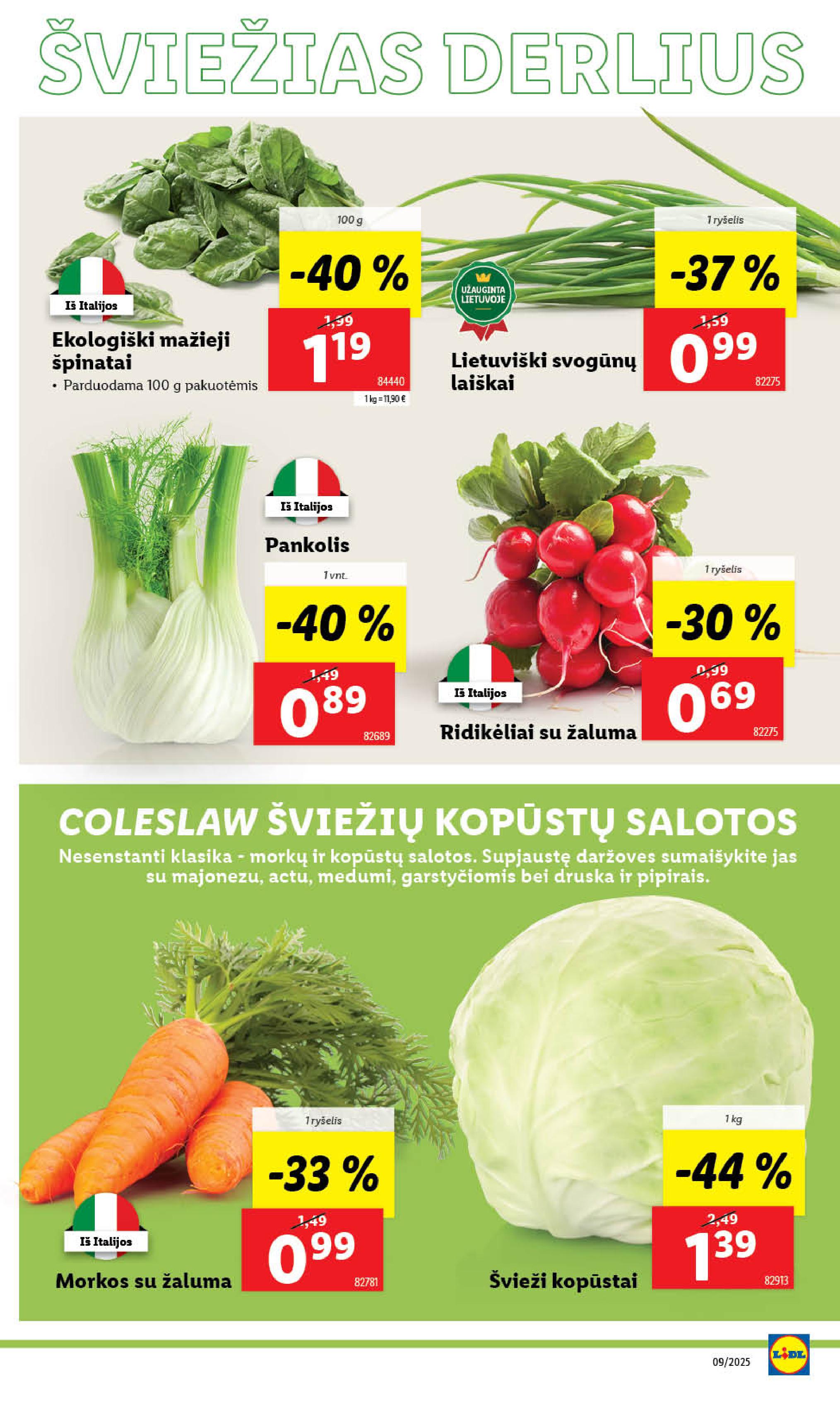 Naujausias LIDL kaininis katalogas 2025.02.24 - 2025.03.02