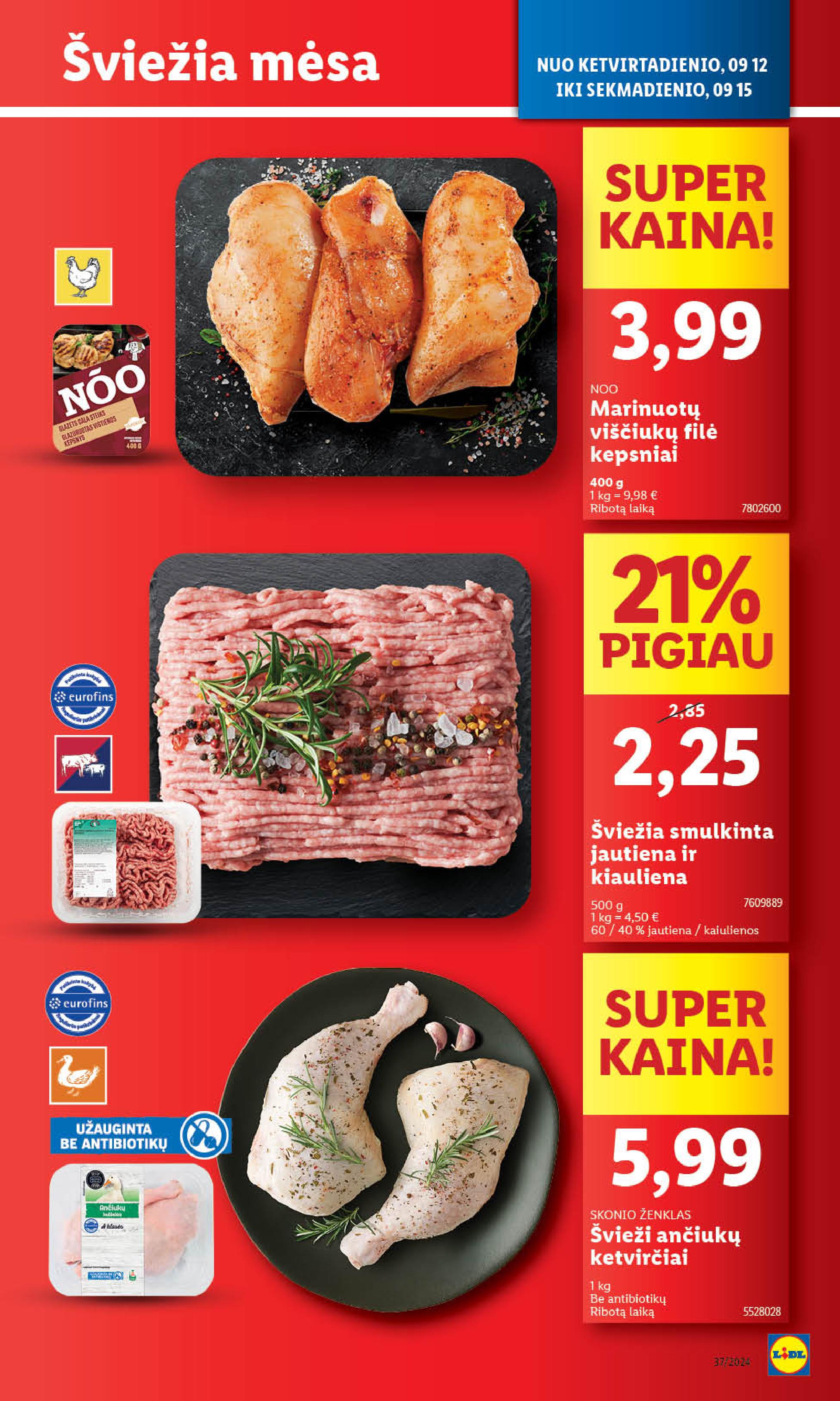Naujausias LIDL kaininis katalogas 2024.09.09 - 2024.09.15