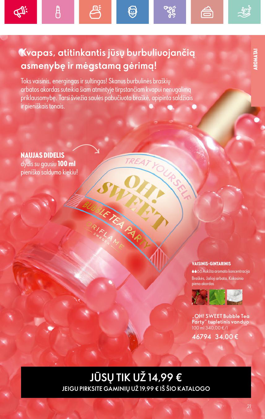 ORIFLAME katalogas galioja 2025.06.01 - 2025.06.21