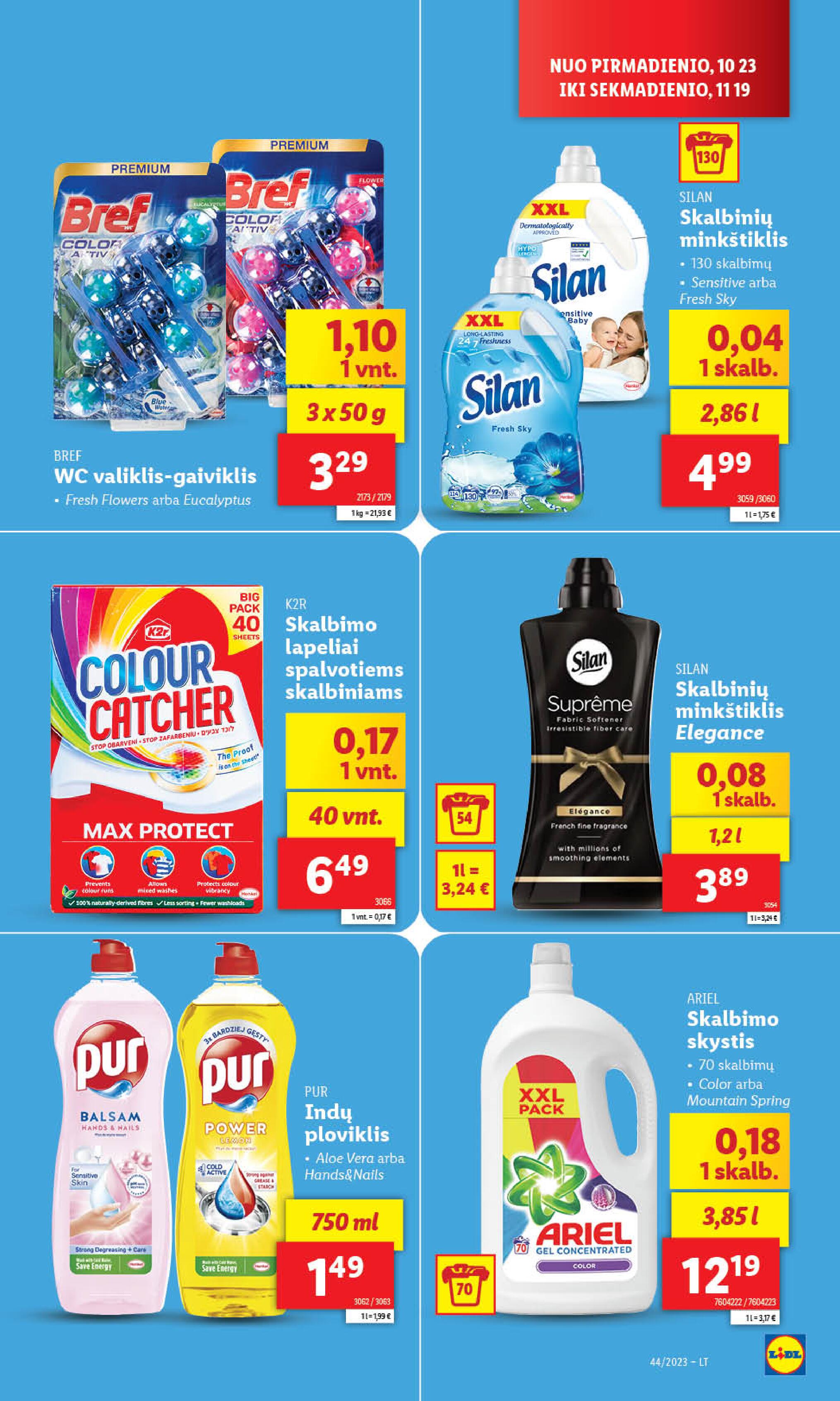 Naujausias LIDL kaininis katalogas 2023.10.30 - 2023.11.05