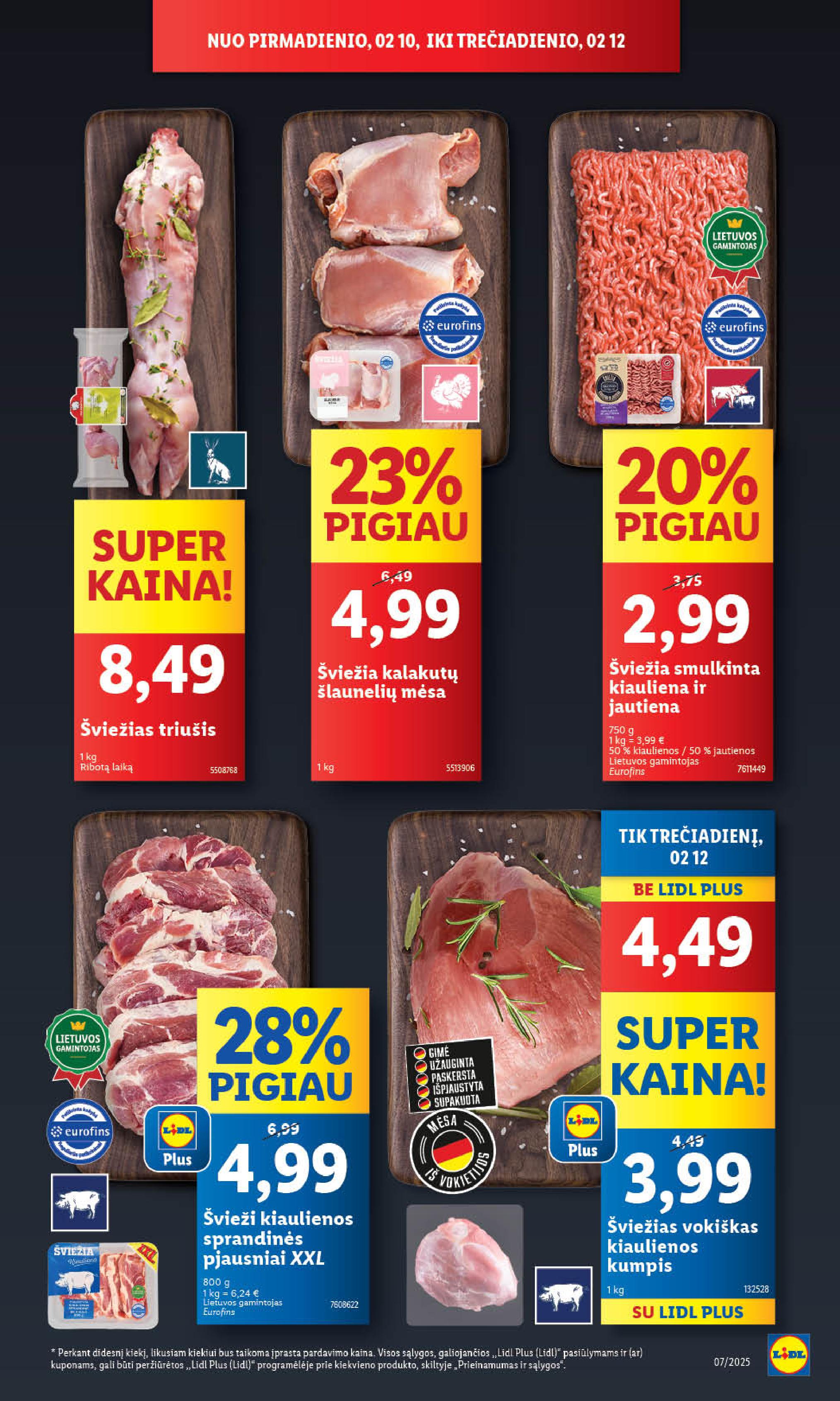 Naujausias LIDL kaininis katalogas 2025.02.10 - 2025.02.16