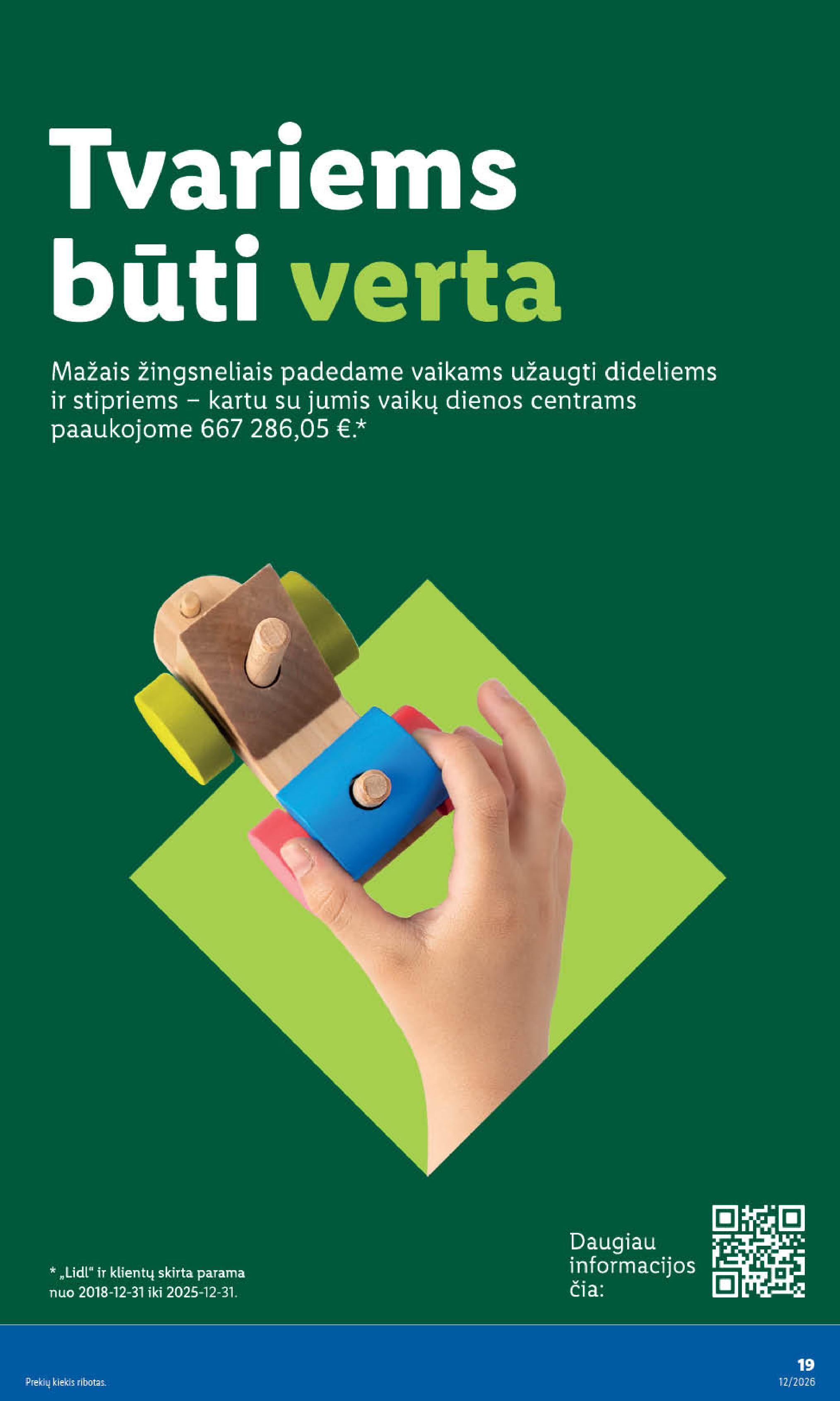 Naujausias LIDL kaininis katalogas 2026.03.16 - 2026.03.22