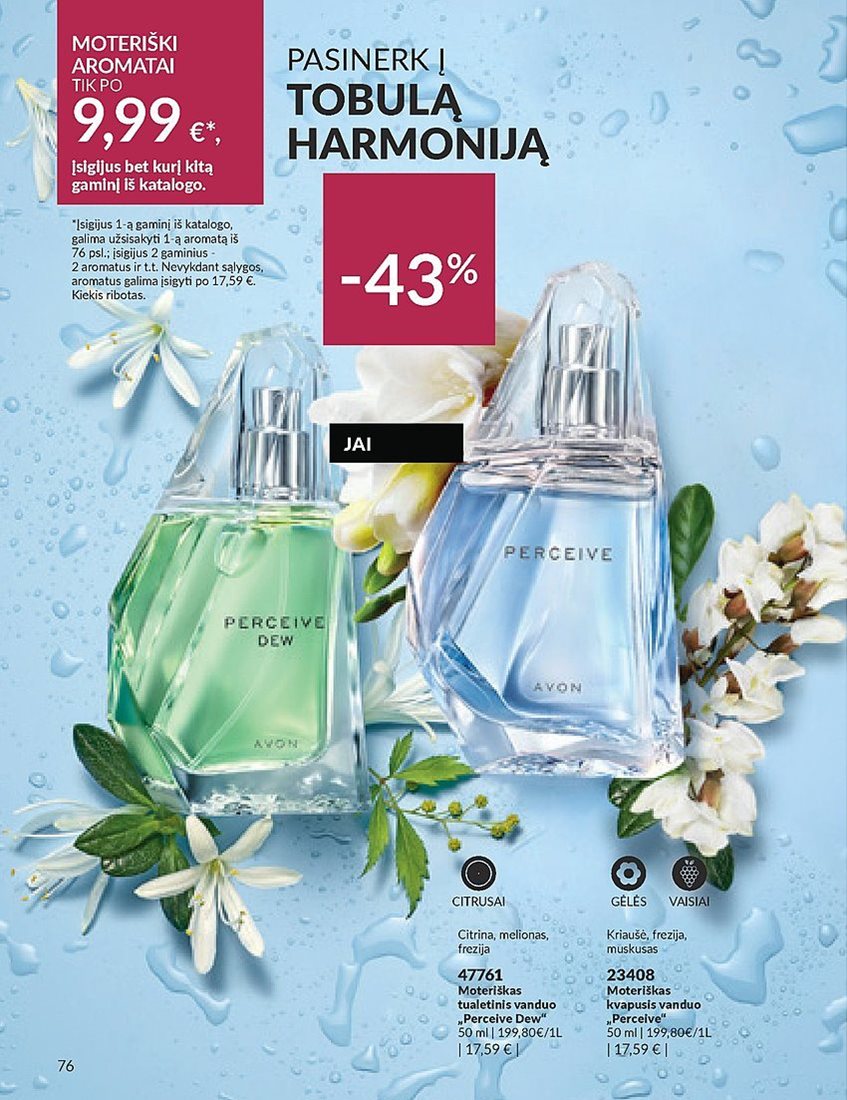 AVON katalogas galioja 2023.09.01 - 2023.09.30