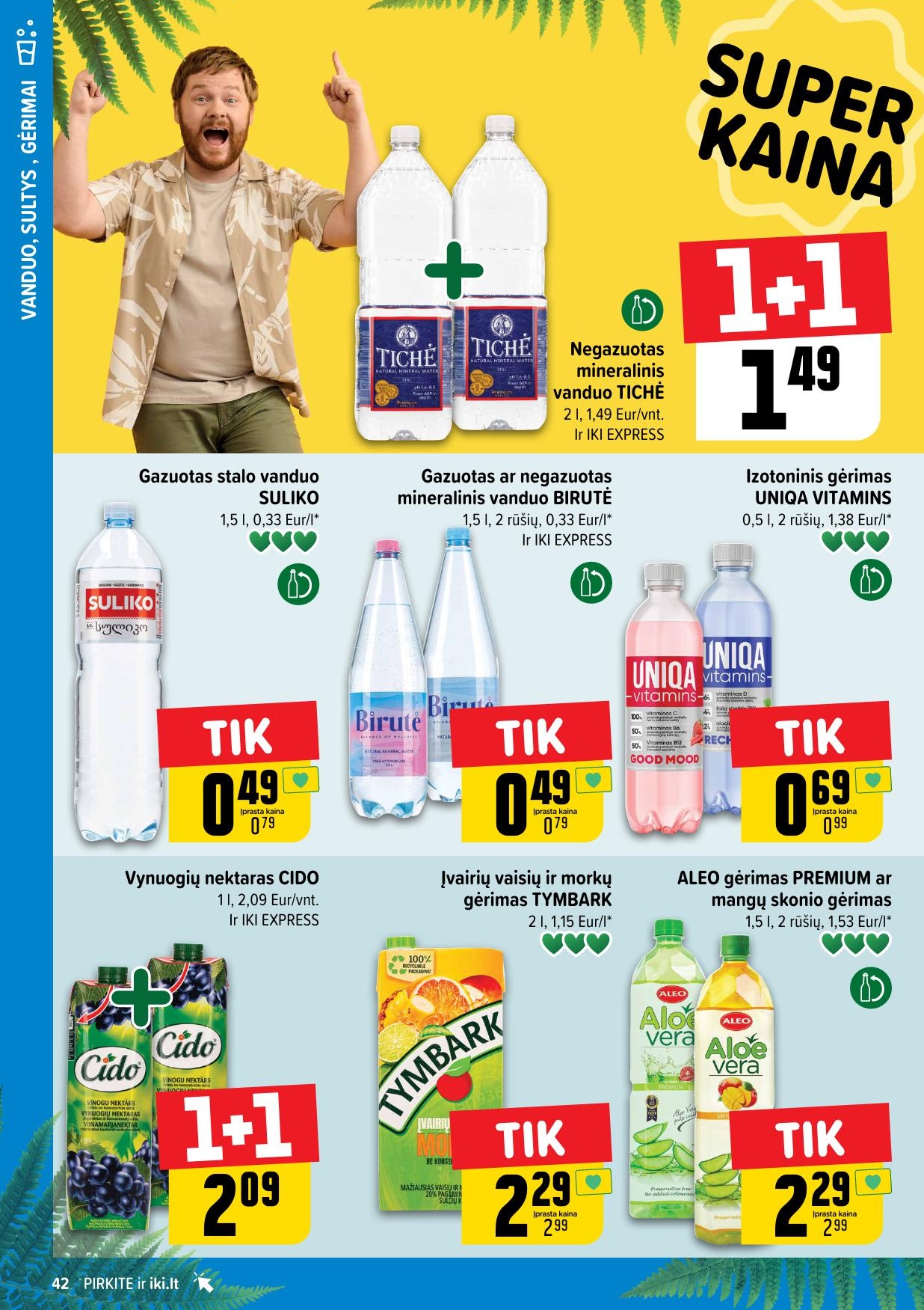 Naujausias IKI kaininis katalogas 2025.06.16 - 2025.06.22