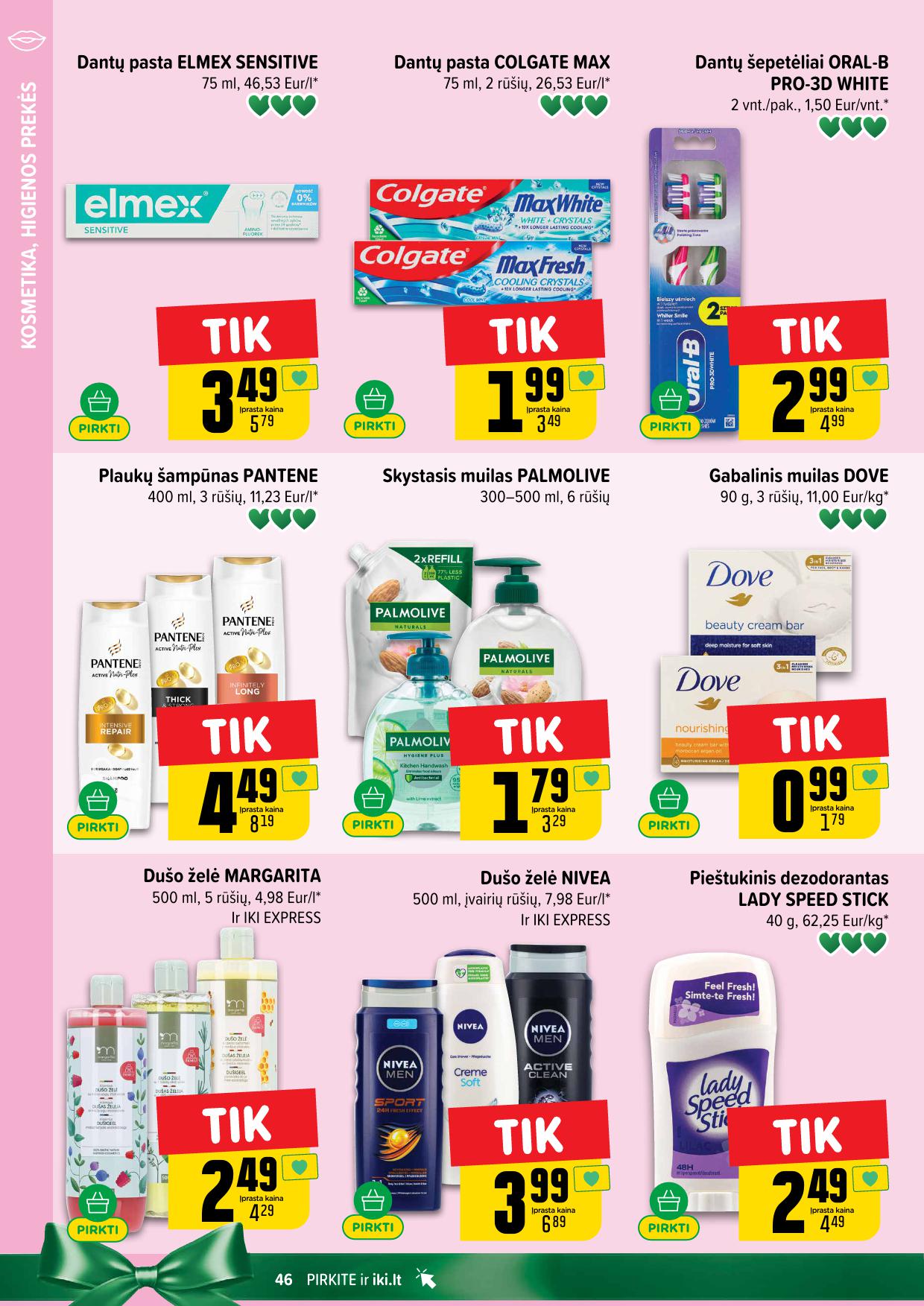 Naujausias IKI kaininis katalogas 2025.11.10 - 2025.11.16