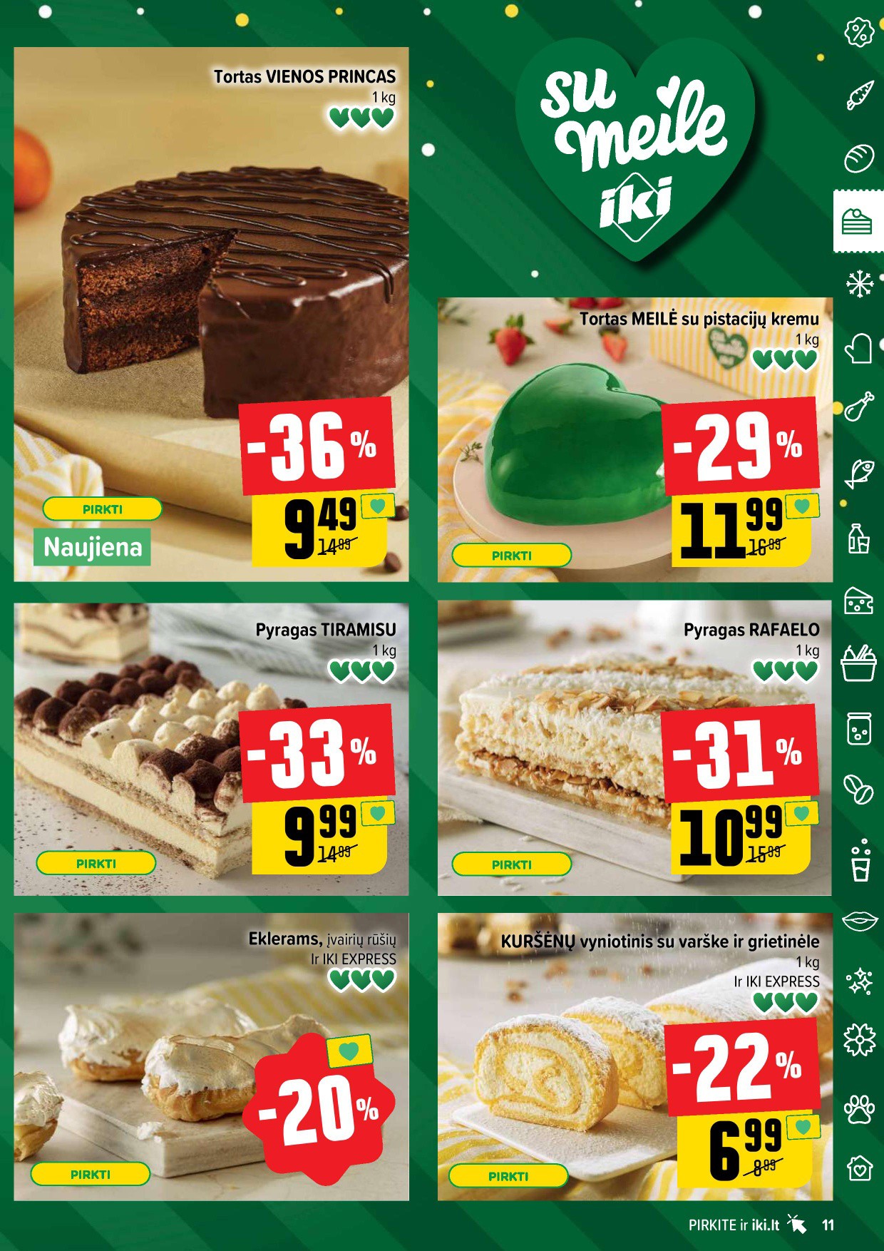 Naujausias IKI kaininis katalogas 2024.12.23 - 2024.12.29