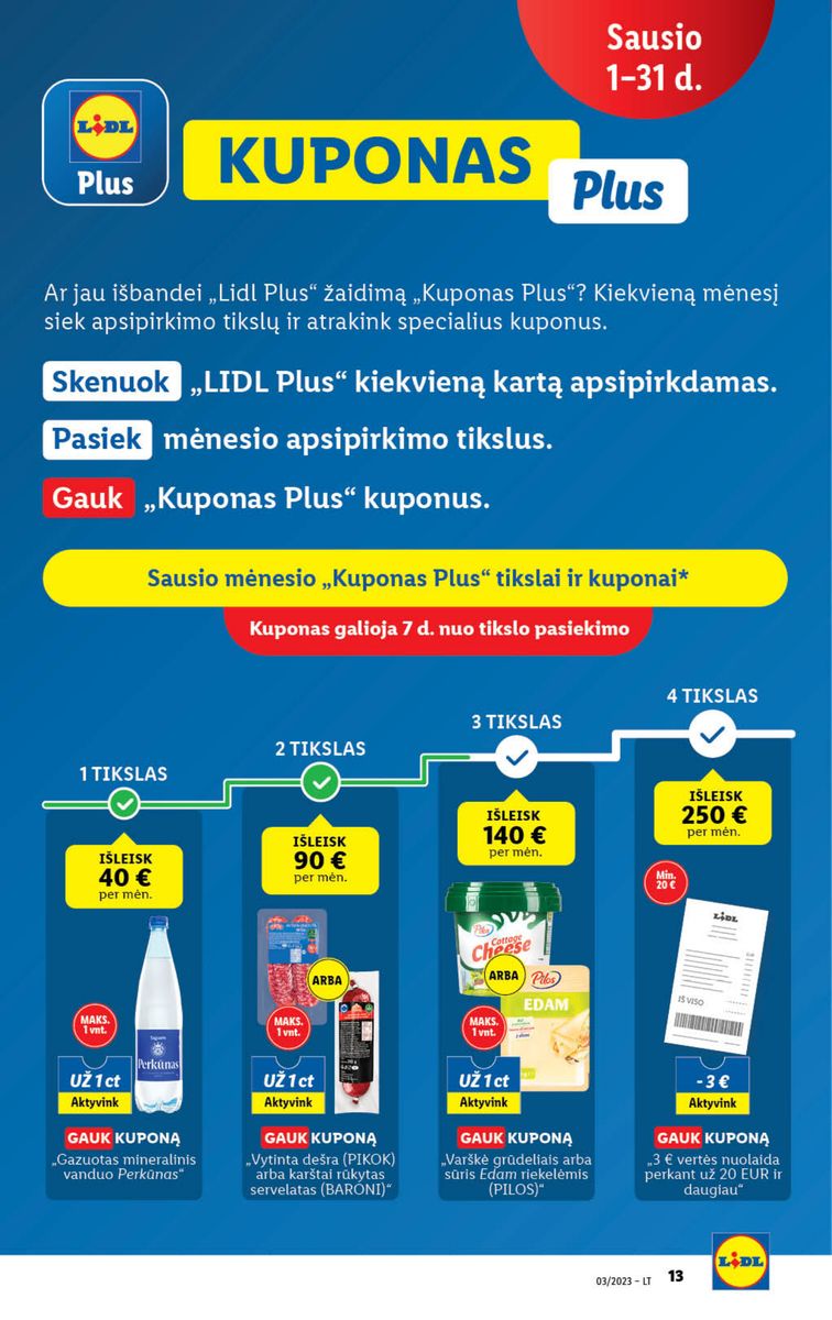 Naujausias LIDL kaininis katalogas 2023.01.16 - 2023.01.22
