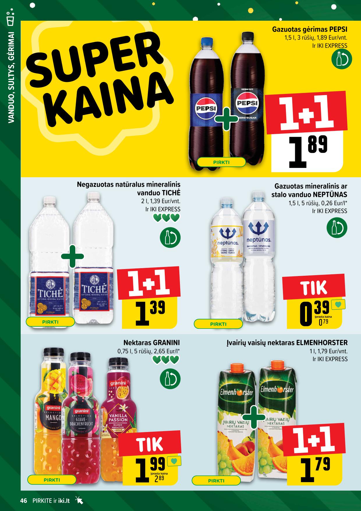 Naujausias IKI kaininis katalogas 2024.12.09 - 2024.12.15