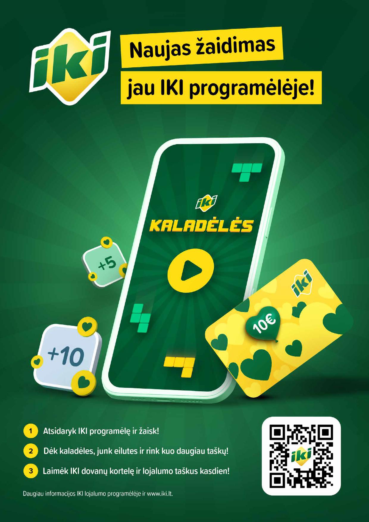Naujausias IKI kaininis katalogas 2026.10.12 - 2026.10.18