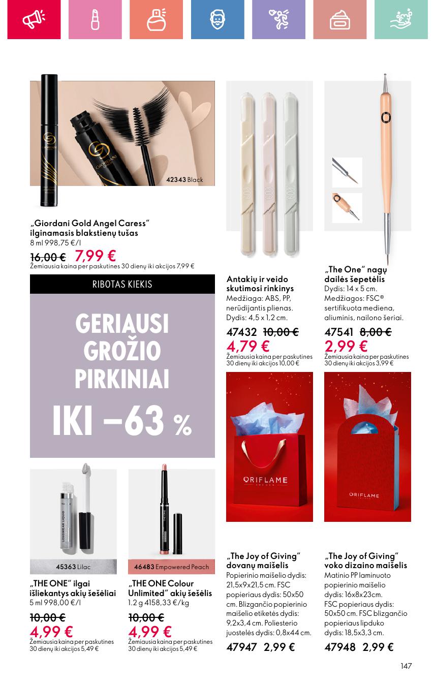 Naujas ORIFLAME katalogas galioja 2025.05.11 - 2025.05.31