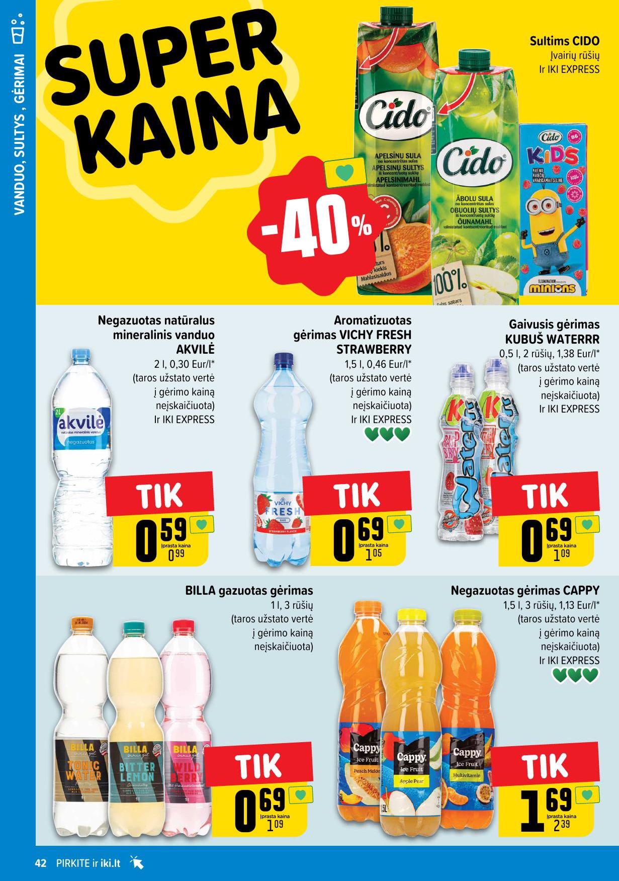 Naujausias IKI kaininis katalogas 2024.09.09 - 2024.09.15