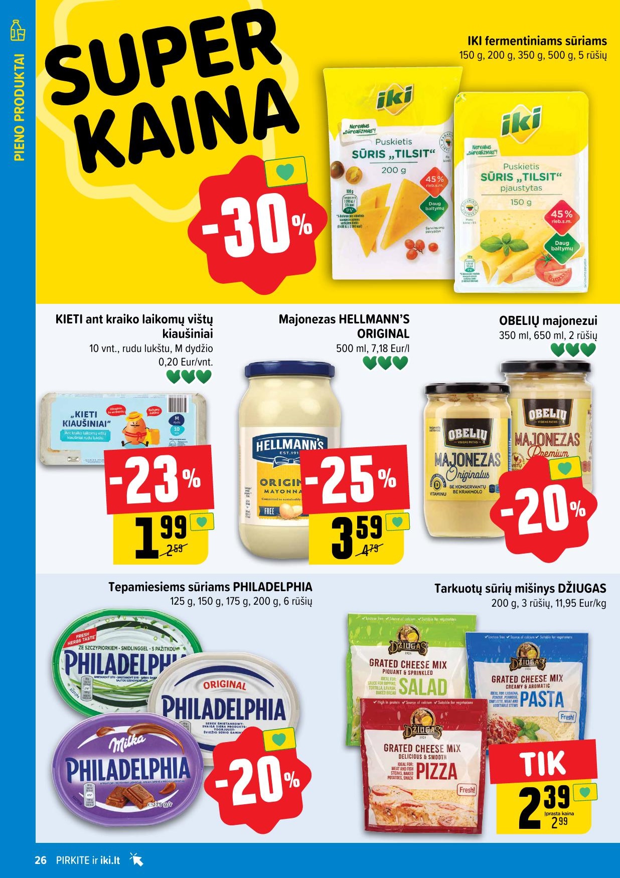 Naujausias IKI kaininis katalogas 2024.07.22 - 2024.07.28