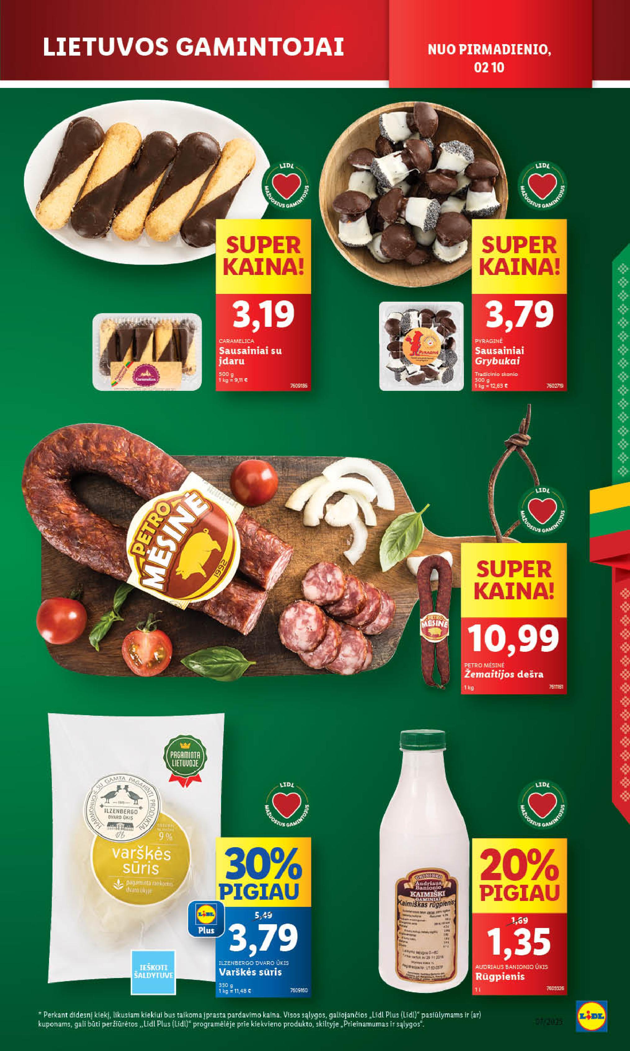 Naujausias LIDL kaininis katalogas 2025.02.10 - 2025.02.16