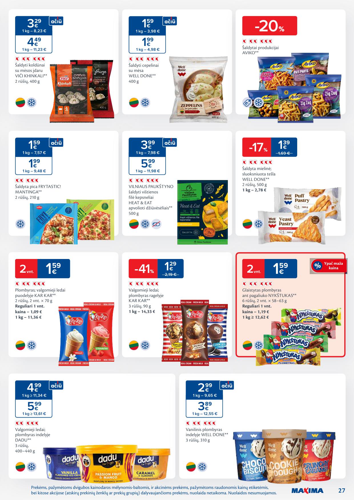 Naujausias MAXIMA kaininis katalogas 2026.02.03 - 2026.02.09