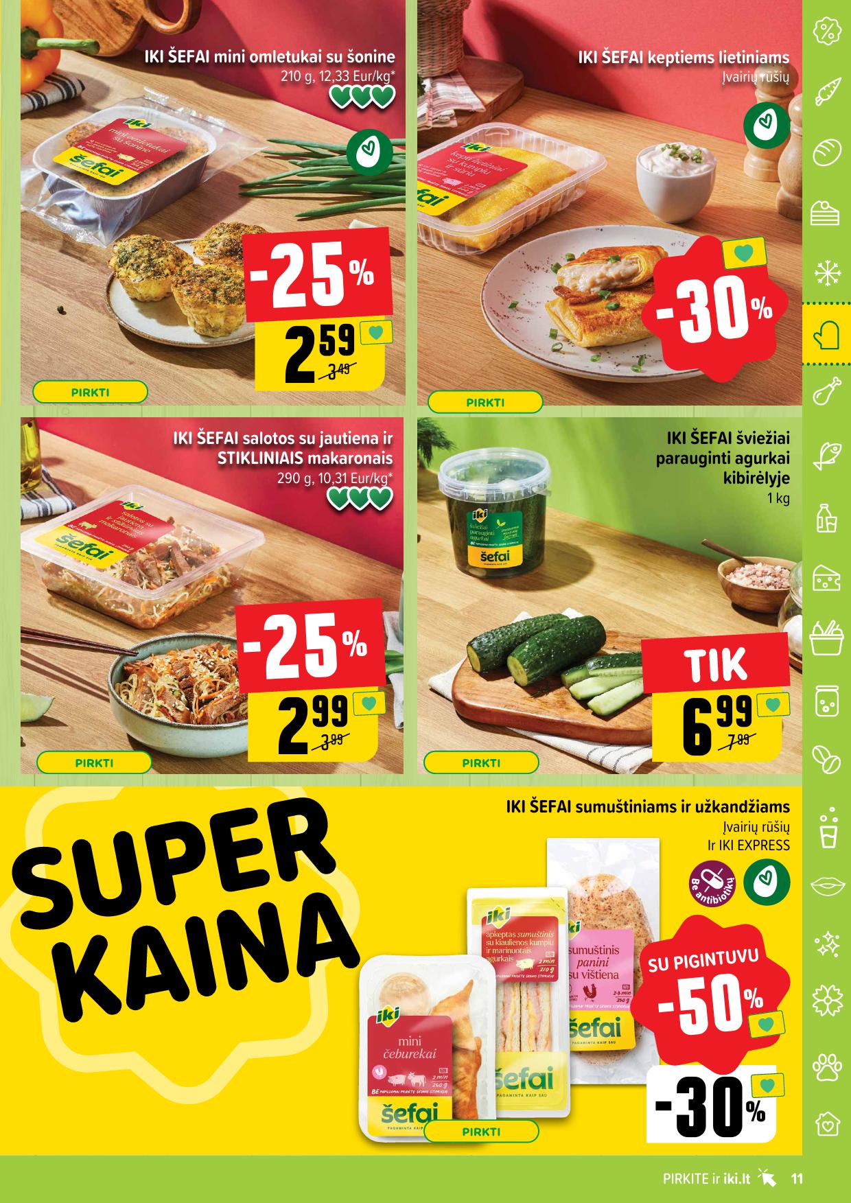 Naujausias IKI kaininis katalogas 2025.05.26 - 2025.06.01