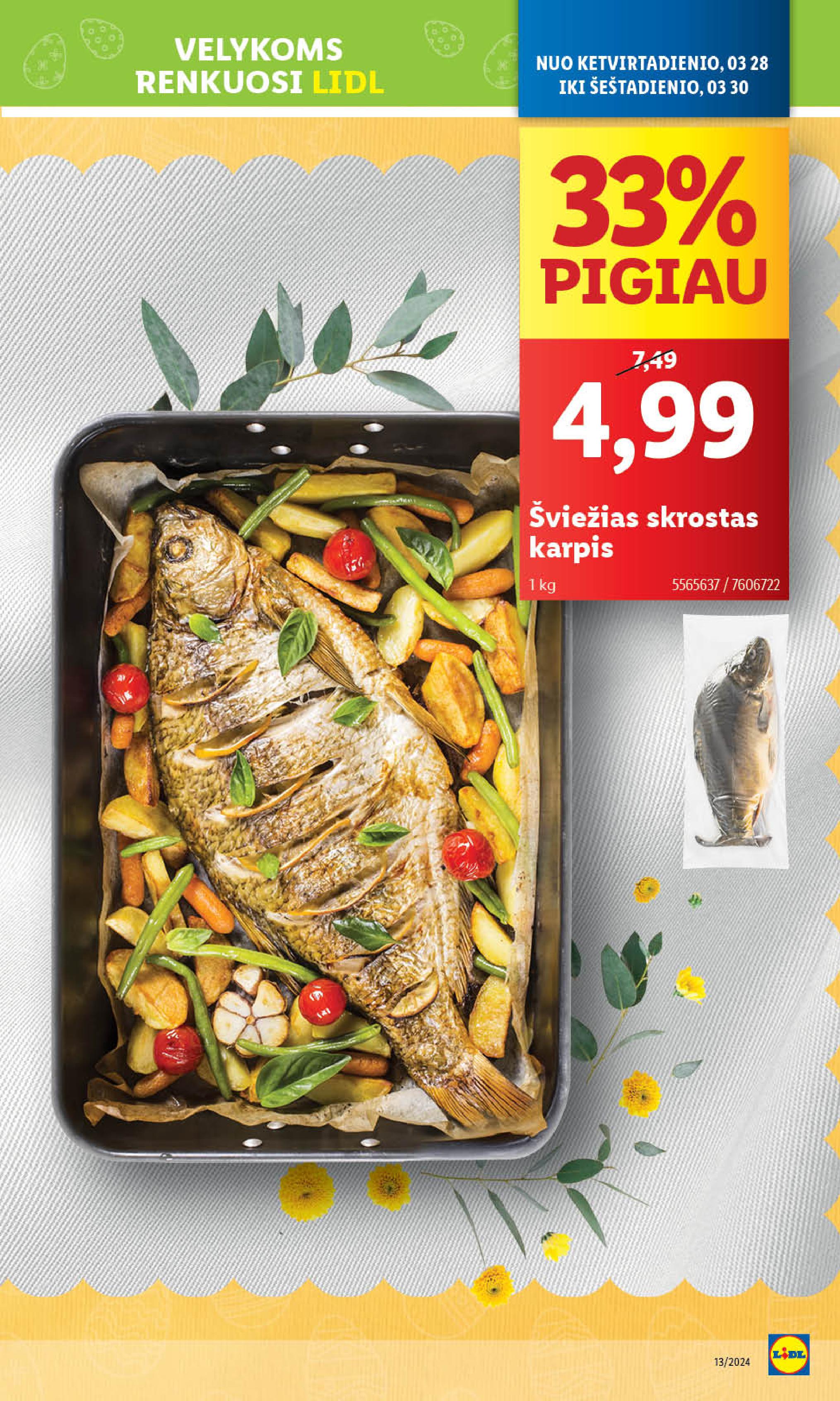 Naujausias LIDL kaininis katalogas 2024.03.25 - 2024.03.30