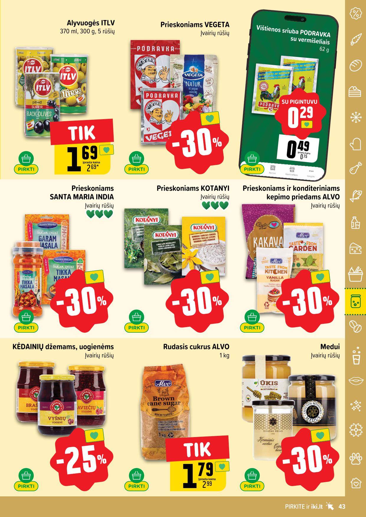 Naujausias IKI kaininis katalogas 2026.02.09 - 2026.02.15