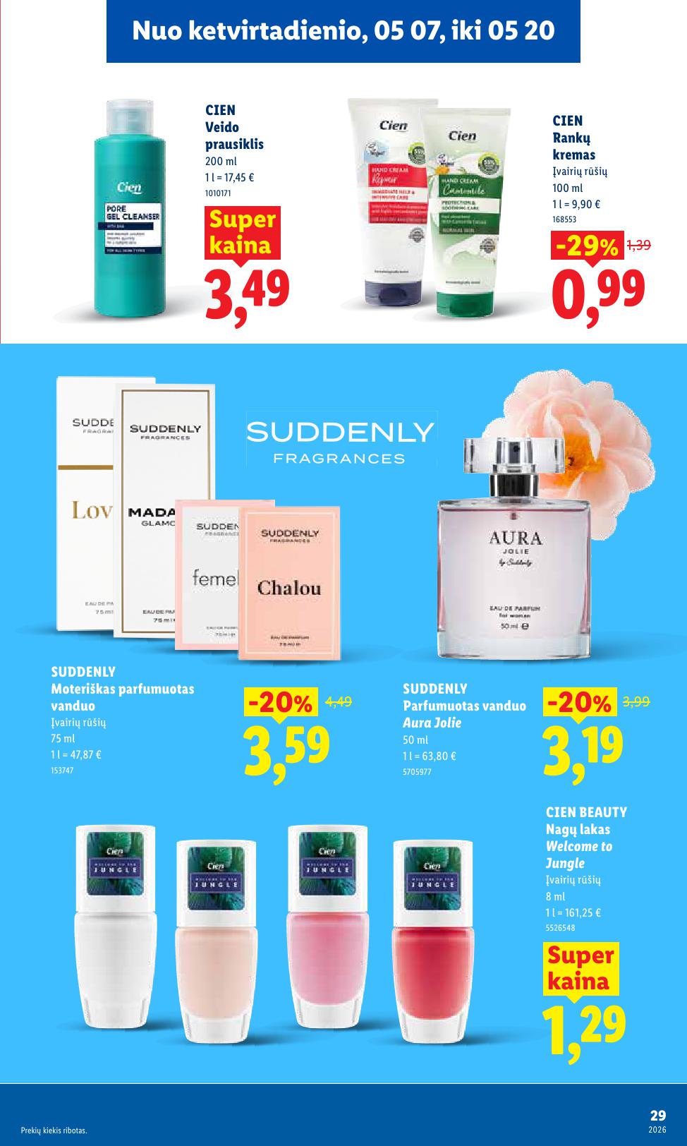 Naujausias LIDL kaininis katalogas 2026.05.11 - 2026.05.17