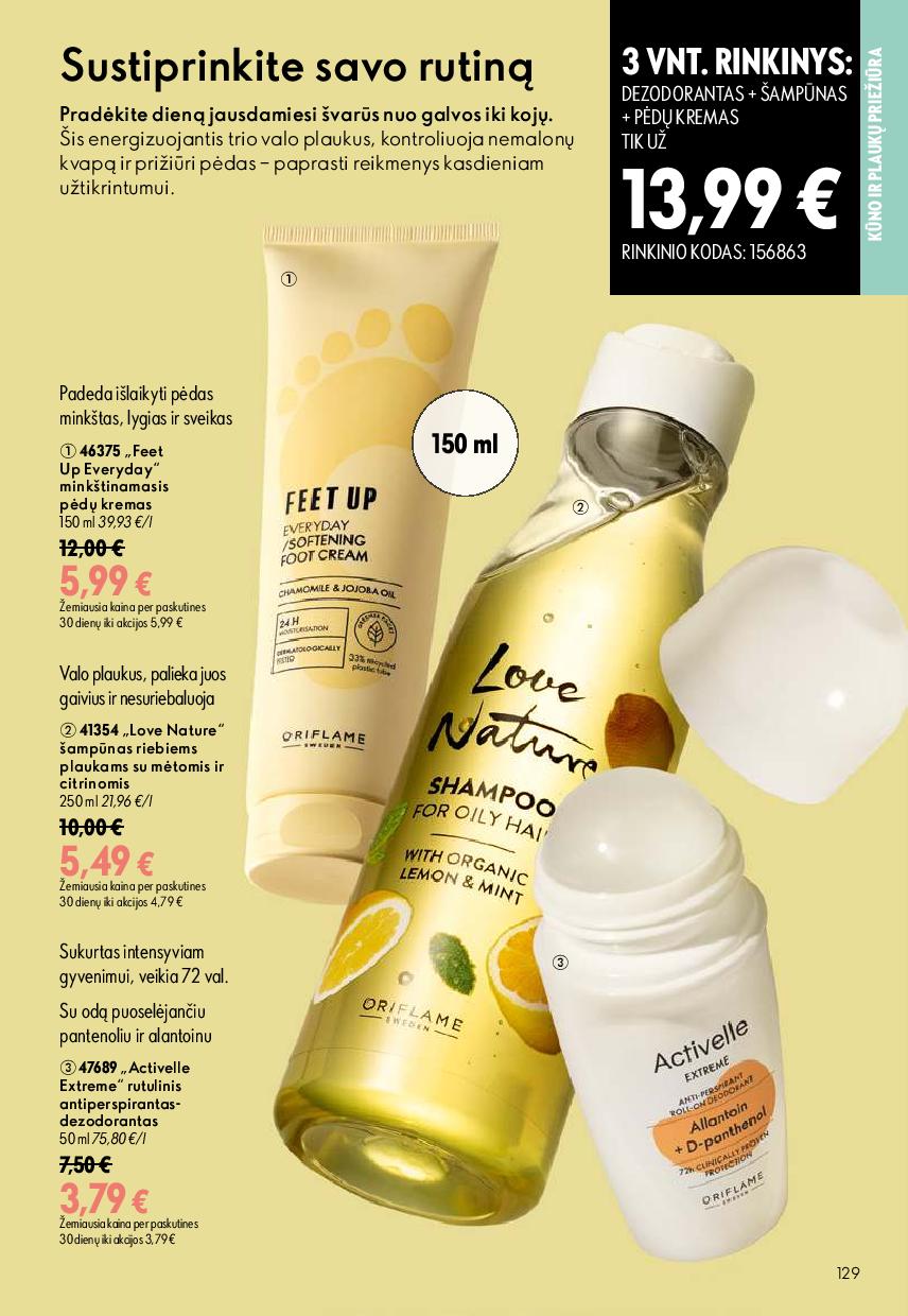 Naujas ORIFLAME  katalogas galioja 2026.08.26 - 2026.09.15