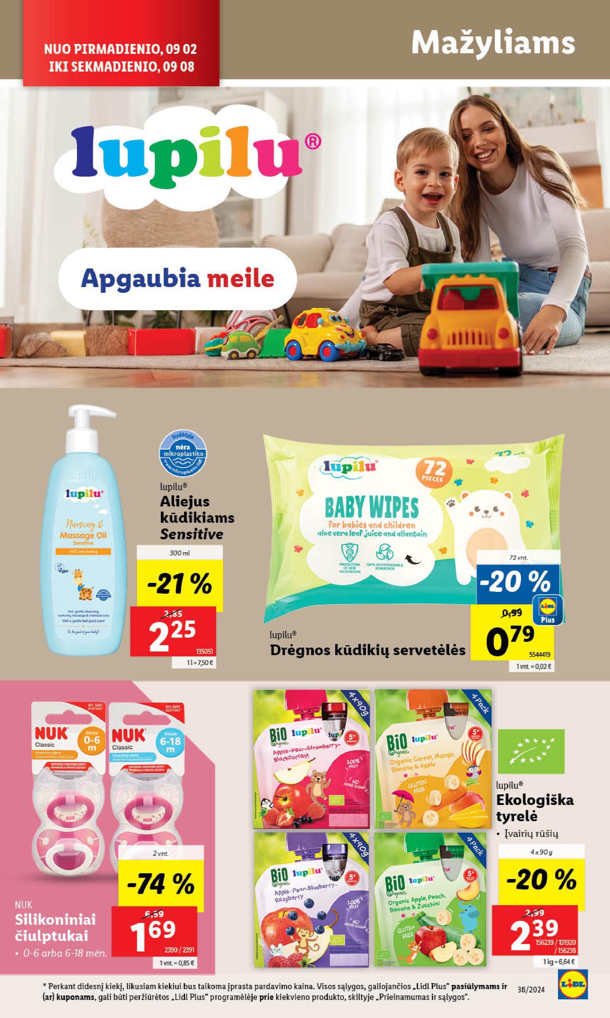 Naujausias LIDL kaininis katalogas 2024.09.02 - 2024.09.08
