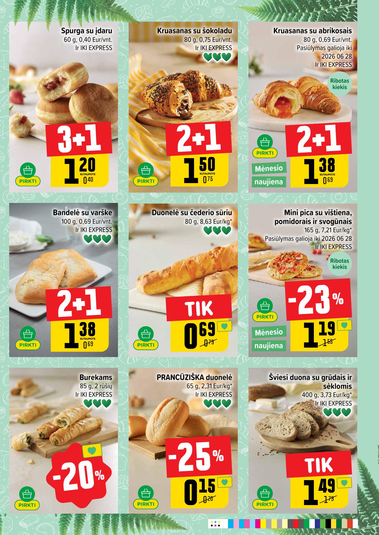 Naujausias IKI kaininis katalogas 2026.06.22 - 2026.06.28