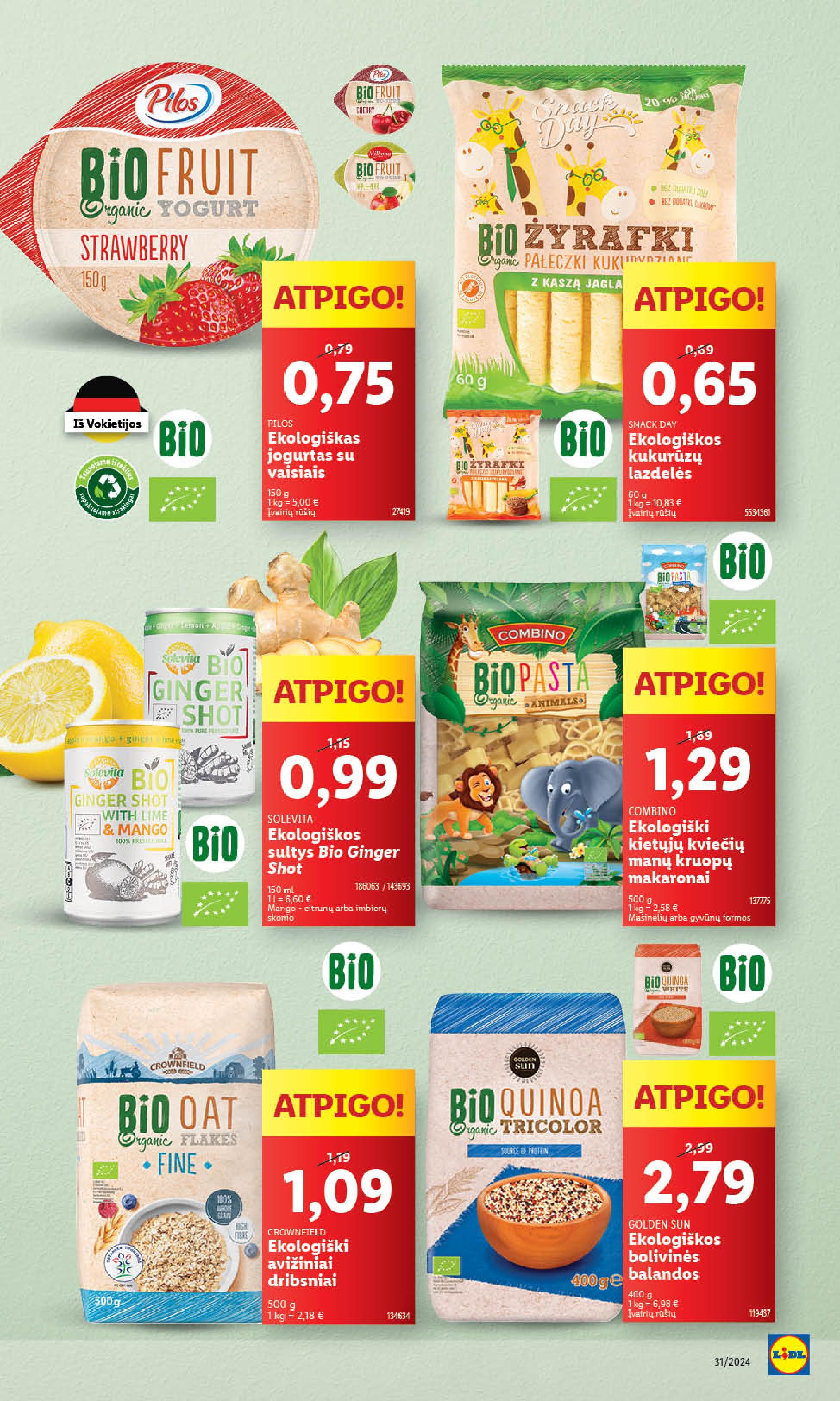 Naujausias LIDL kaininis katalogas 2024.07.29 - 2024.08.04