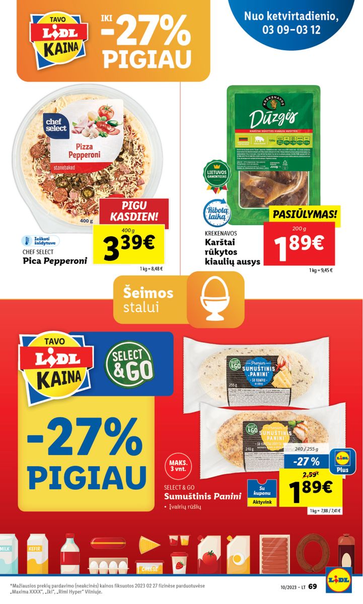 Naujausias LIDL kaininis katalogas 2023.03.06 - 2023.03.12