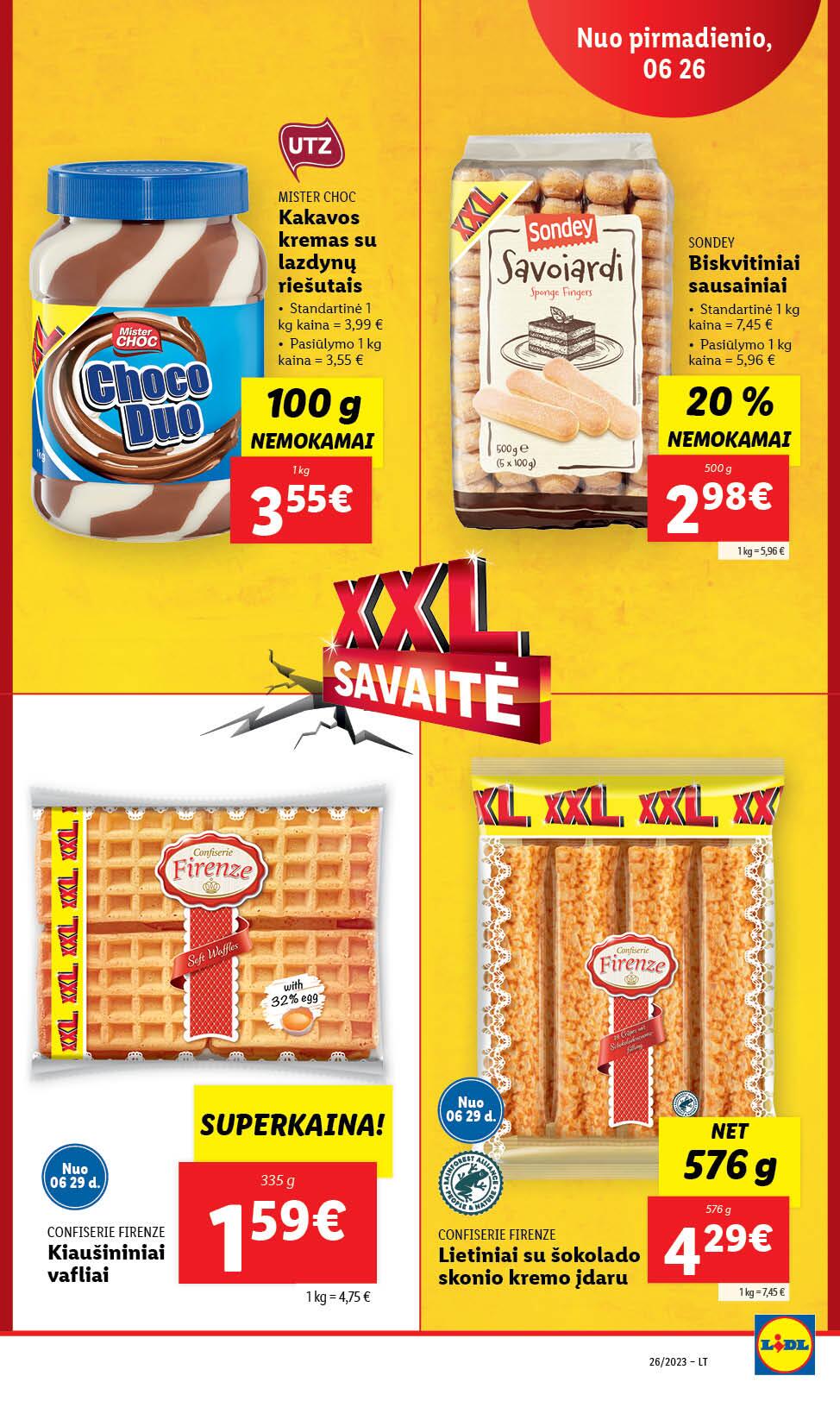 Naujausias LIDL kaininis katalogas 2023.06.26 - 2023.07.02