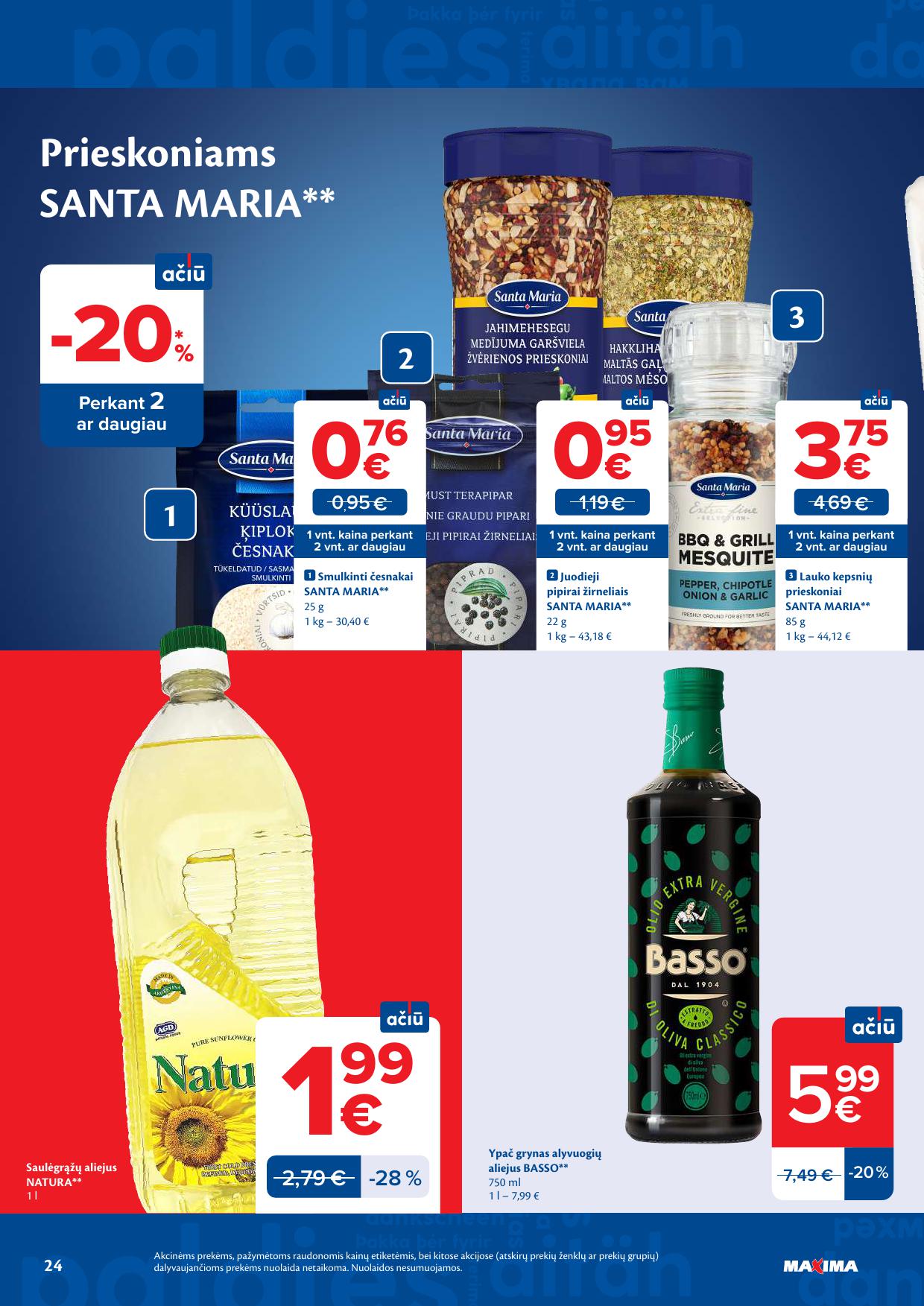 Naujausias MAXIMA kaininis katalogas 2026.05.19 - 2026.05.25