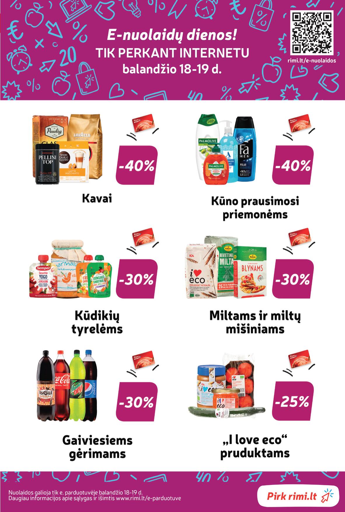 Naujausias RIMI kaininis katalogas 2023.04.18 - 2023.04.24