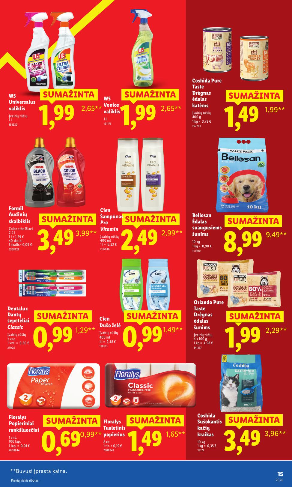 LIDL nuolaidų katalogas "Nr.1 Pažadas Jums"