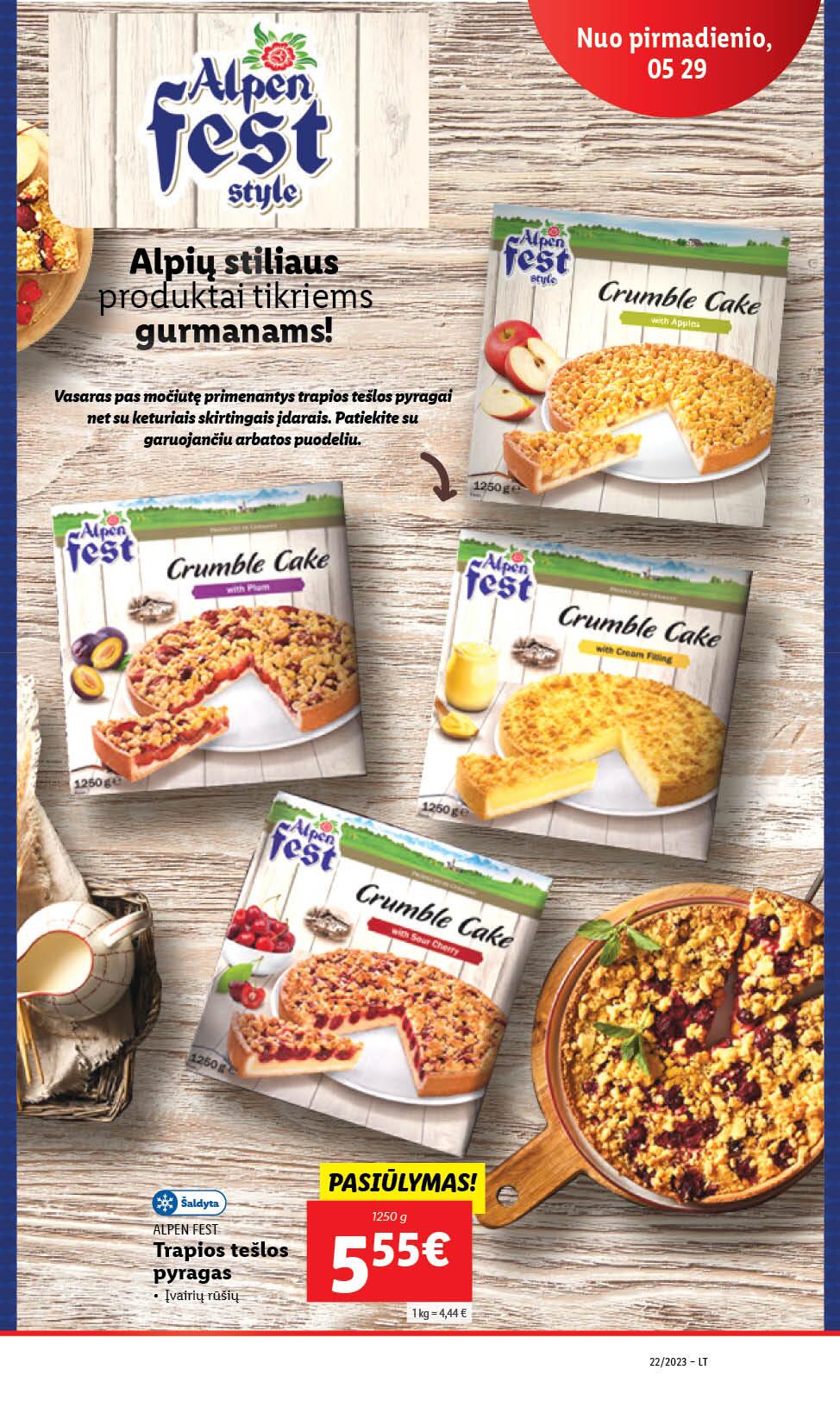 Naujausias LIDL kaininis katalogas 2023.05.29 - 2023.06.04