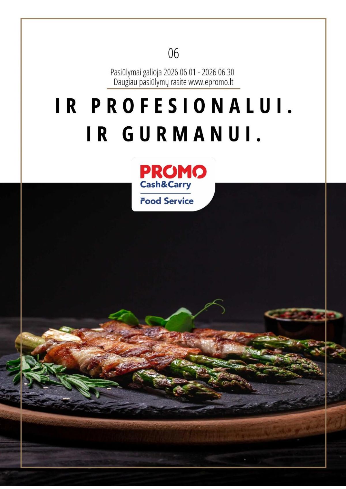PROMO Cash&Carry leidinys nuo 2026.06.01 iki 2026.06.30
