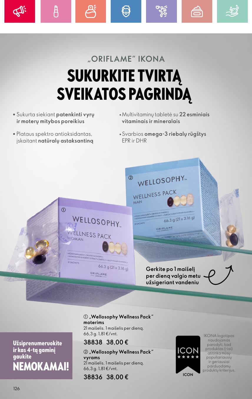 Naujas ORIFLAME katalogas galioja 2025.06.22 - 2025.07.12