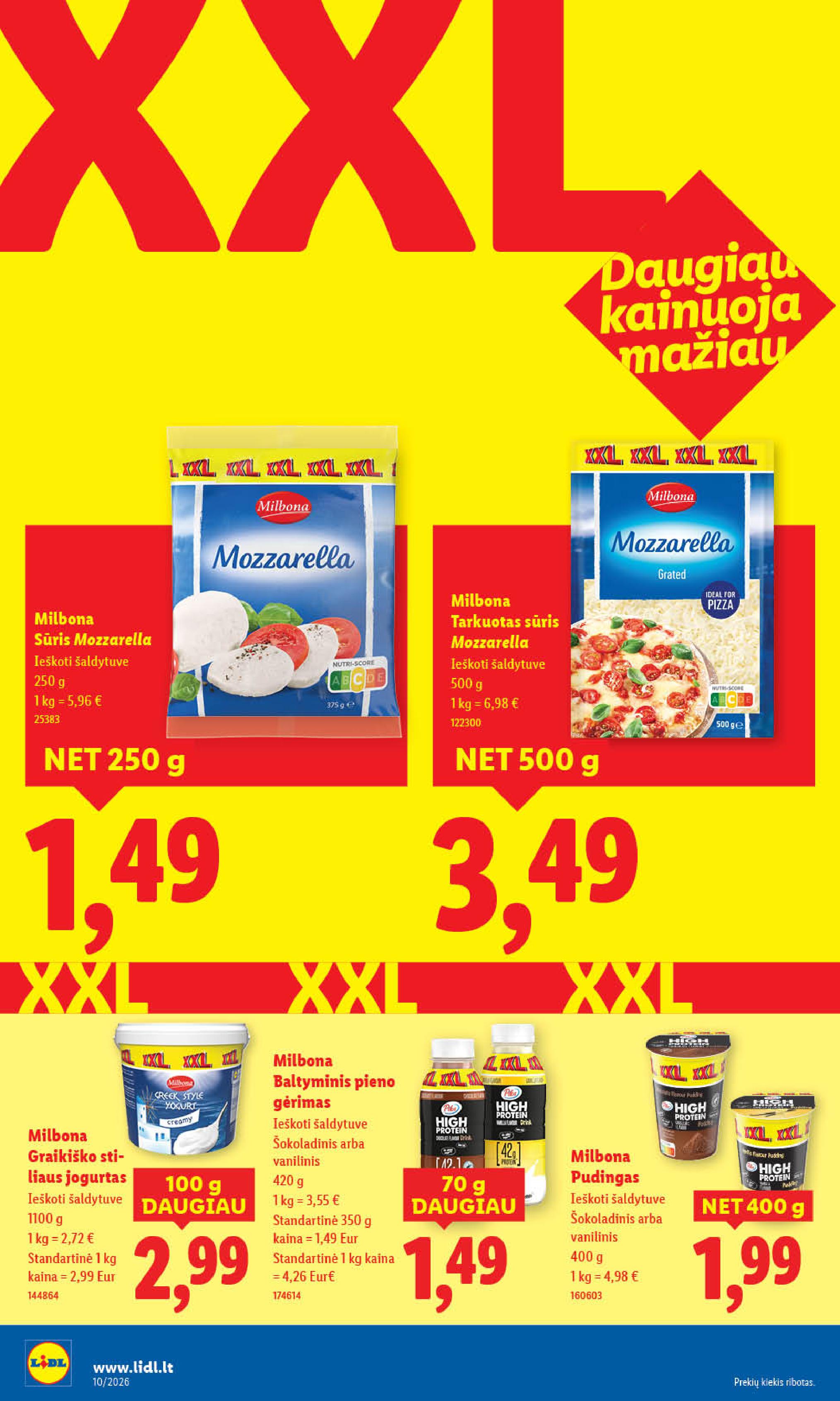 LIDL akcijų ir nuolaidų leidinys 2026.03.02 - 2026.03.08