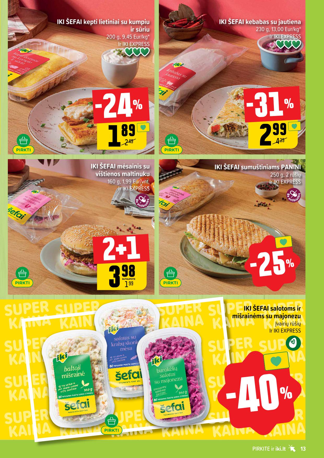 Naujausias IKI kaininis katalogas 2026.04.27 - 2026.05.03