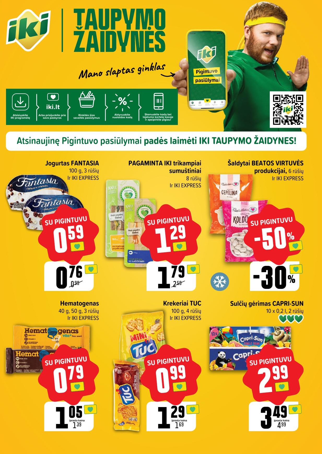 Naujausias IKI kaininis katalogas 2024.08.12 - 2024.08.18