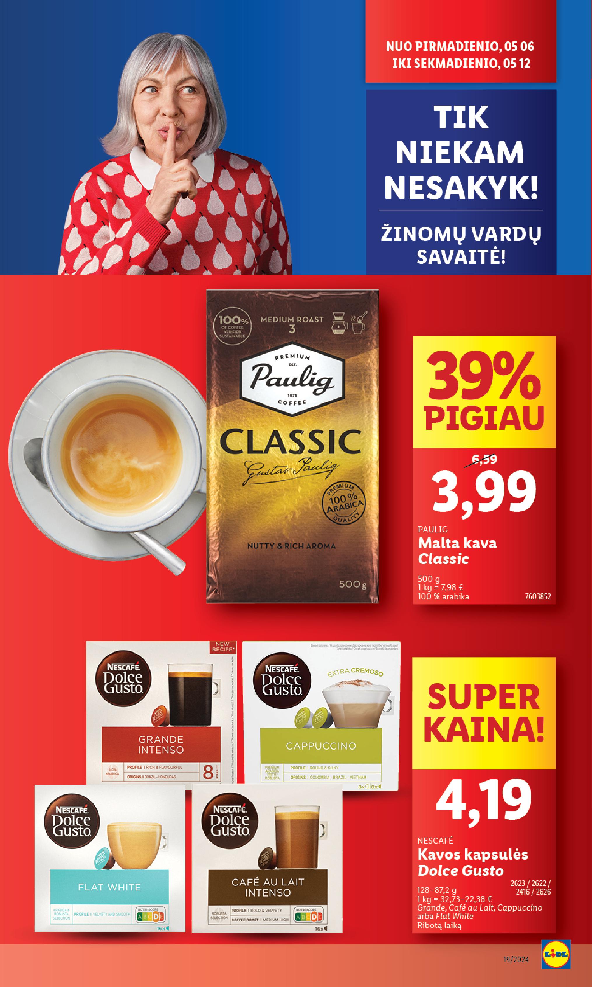 Naujausias LIDL kaininis katalogas 2024.05.06 - 2024.05.12
