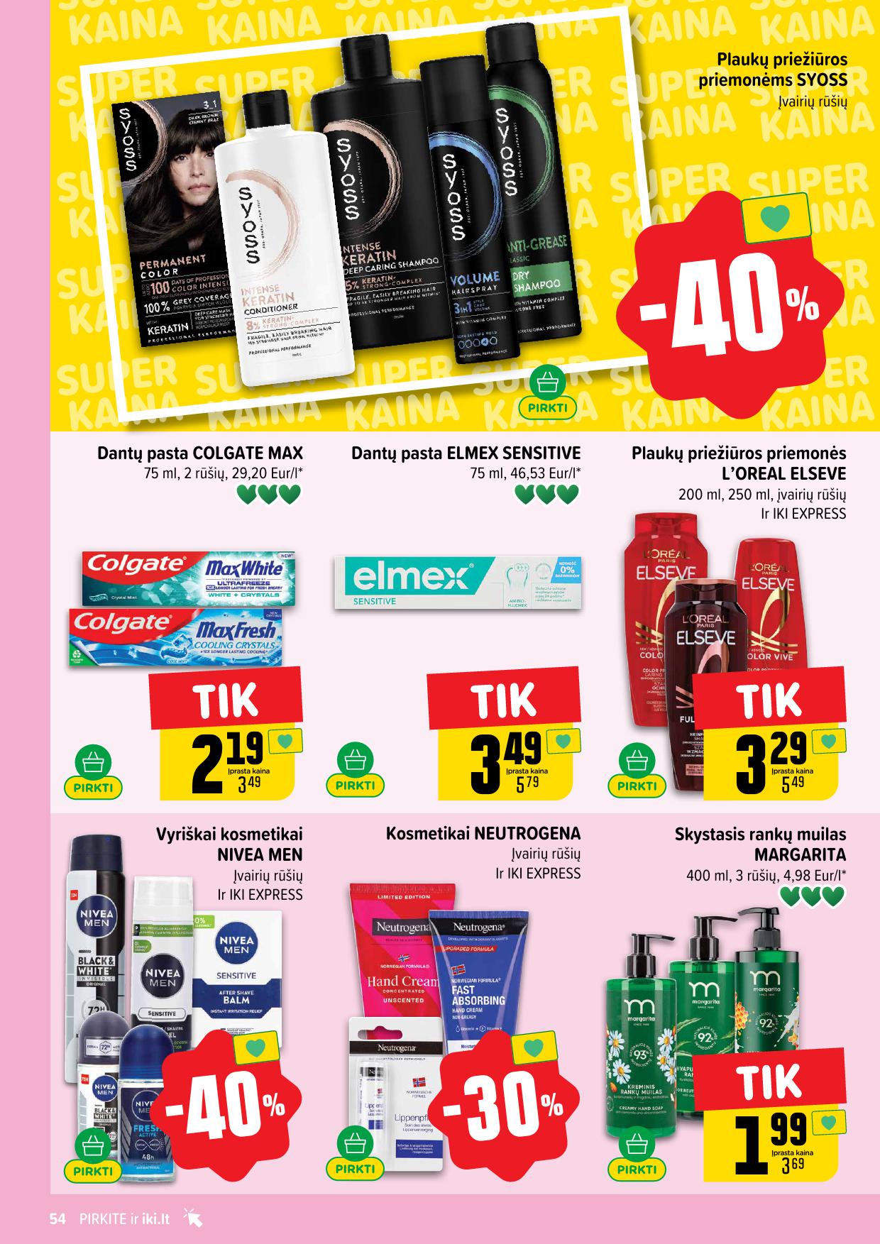 Naujausias IKI kaininis katalogas 2026.04.27 - 2026.05.03