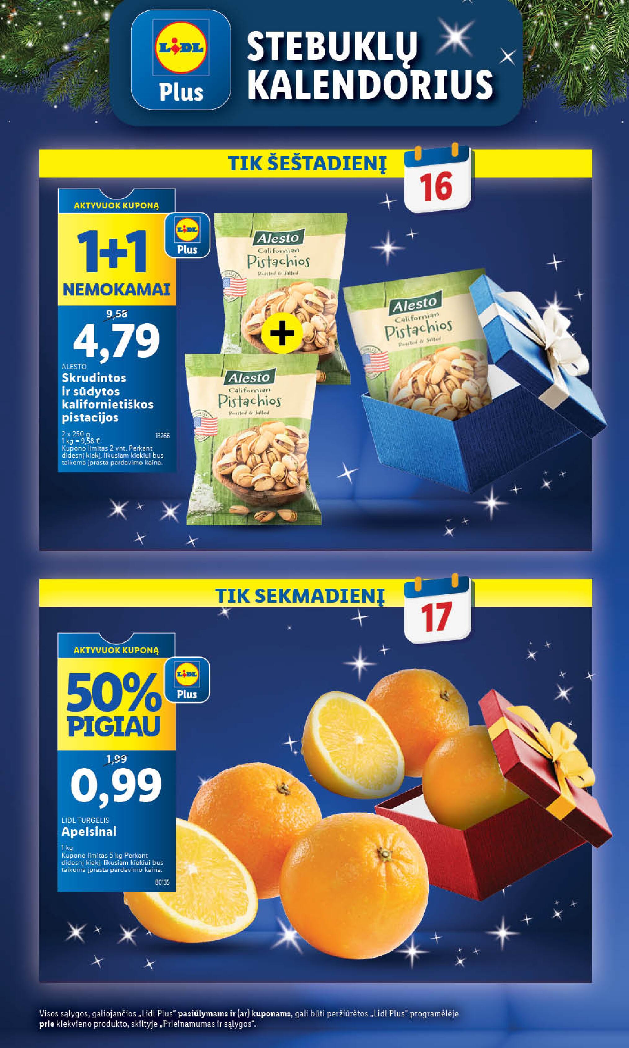 Naujausias LIDL kaininis katalogas 2023.12.11 - 2023.12.17