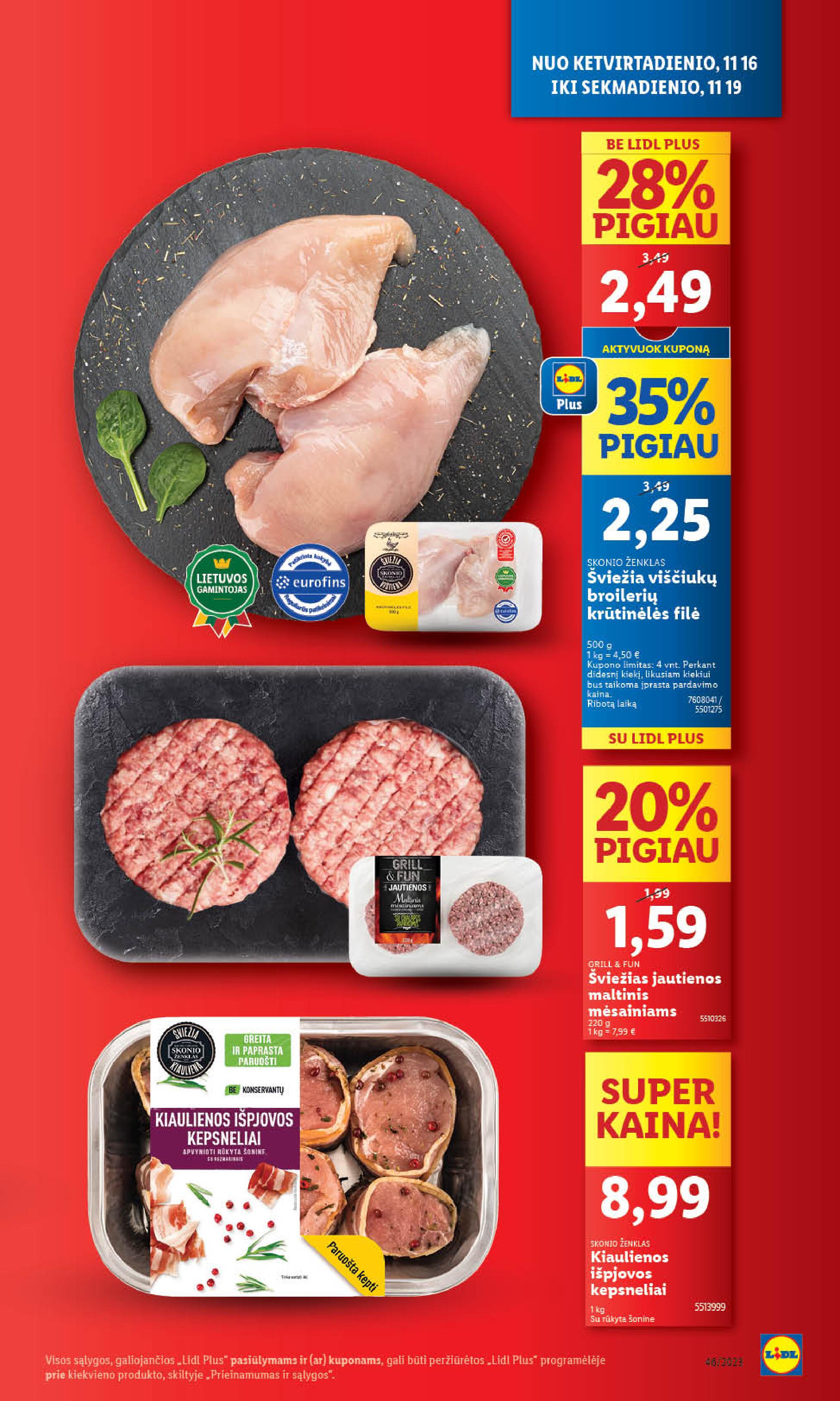 Naujausias LIDL kaininis katalogas 2023.11.13 - 2023.11.19