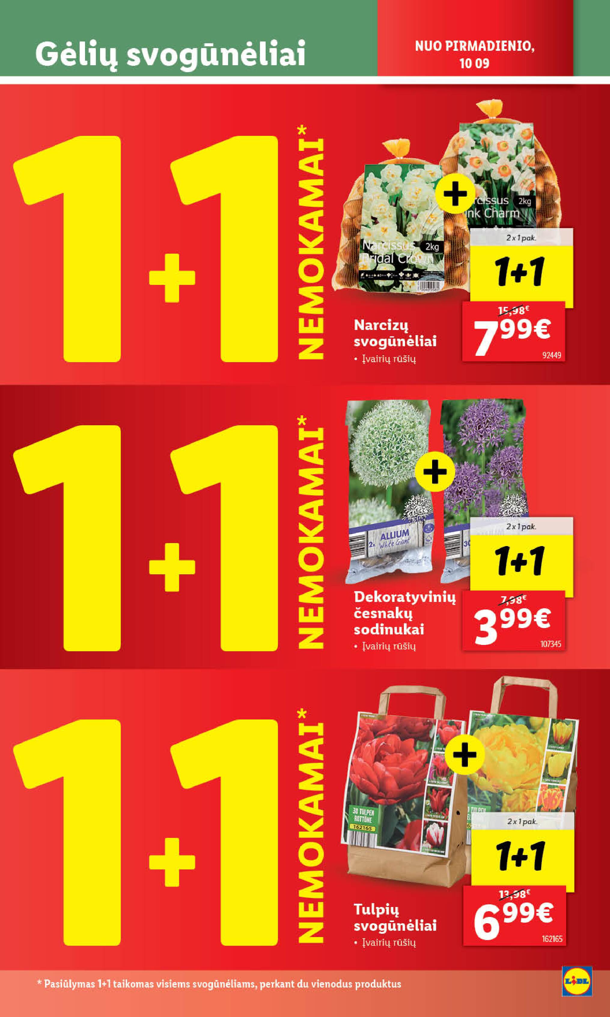 Naujausias LIDL kaininis katalogas 2023.10.09 - 2023.10.15