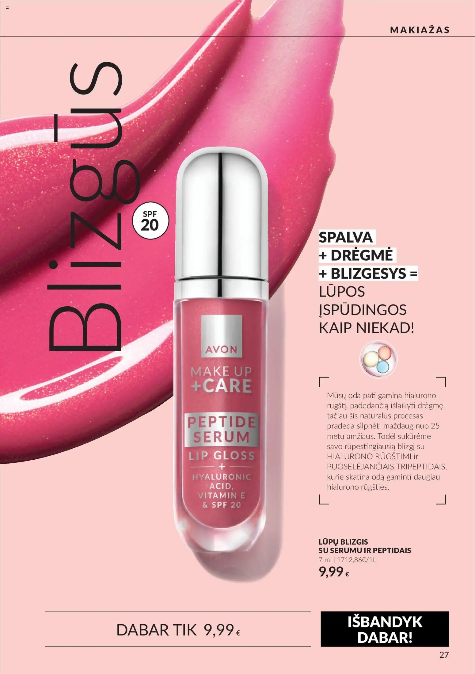 Naujas AVON katalogas galioja 2026.10.01 - 2026.10.31