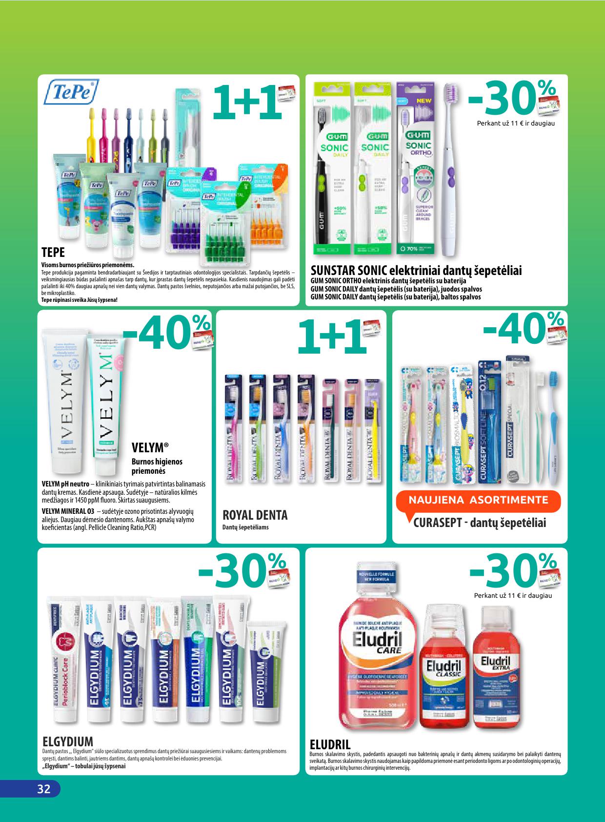 BENU vaistinės akcijų ir nuolaidų leidinys 2026.04.01 - 2026.04.30