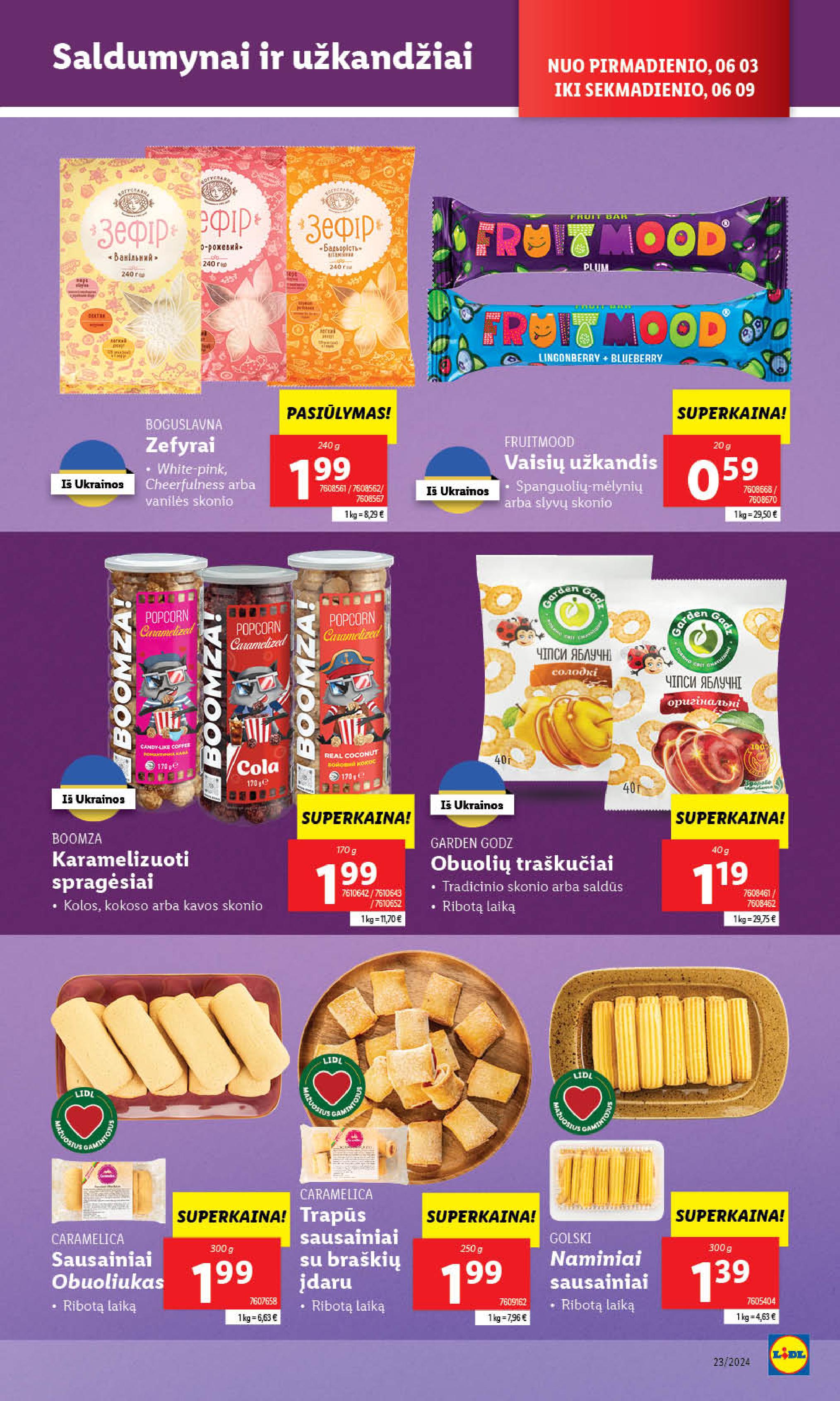 Naujausias LIDL kaininis katalogas 2024.06.03 - 2024.06.09