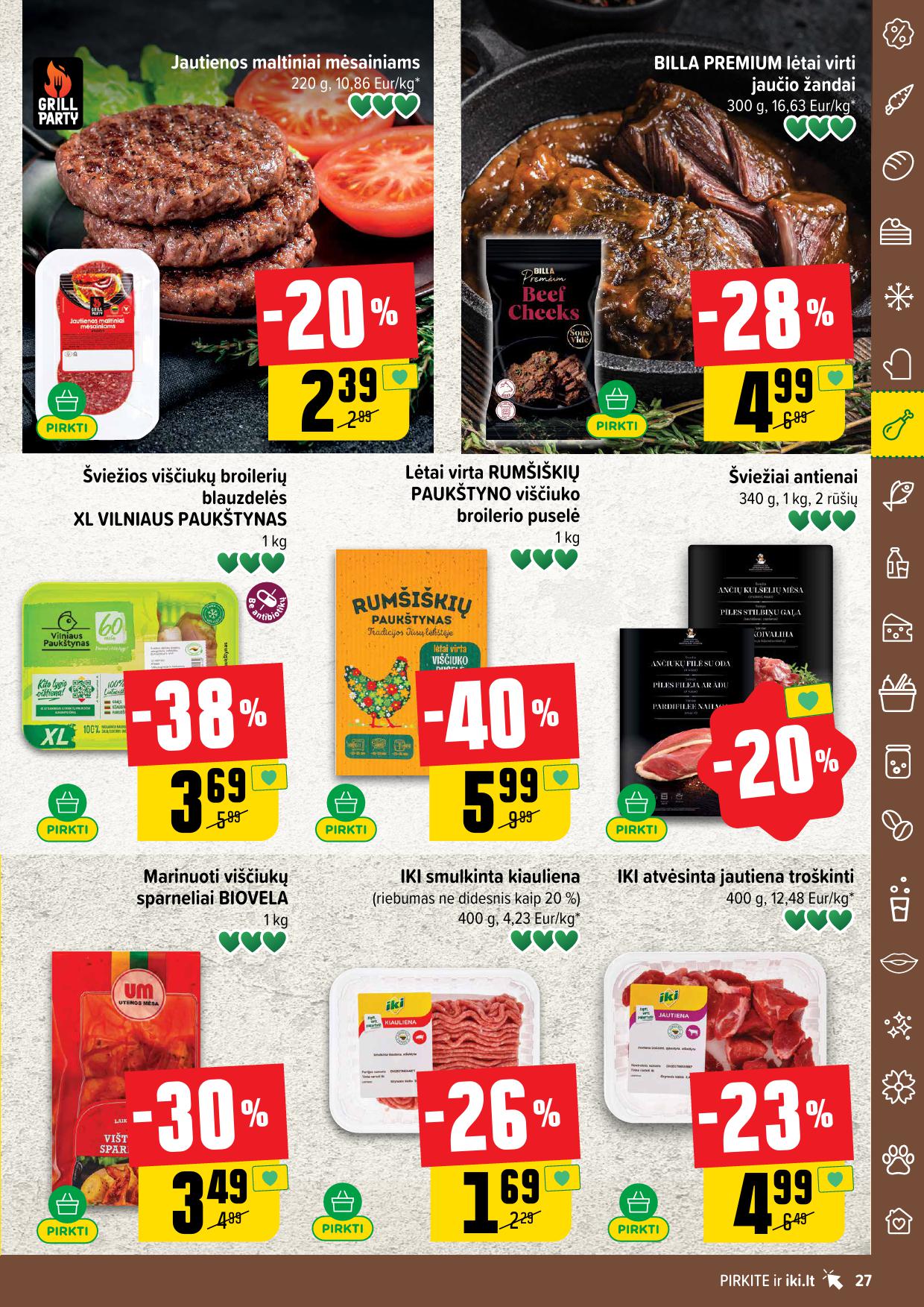 Naujausias IKI kaininis katalogas 2026.02.16 - 2026.02.22