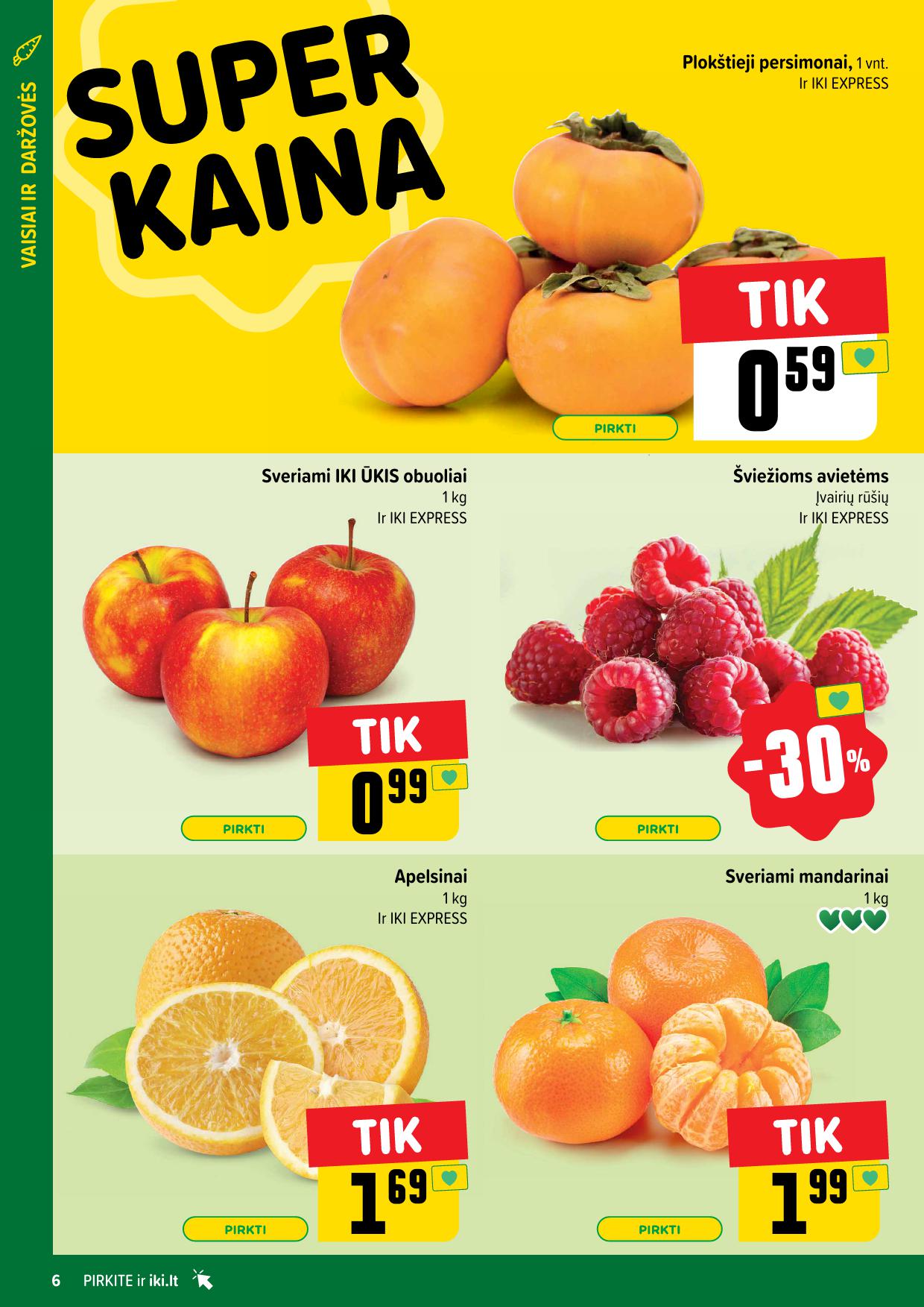Naujausias IKI kaininis katalogas 2024.09.23 - 2024.09.29